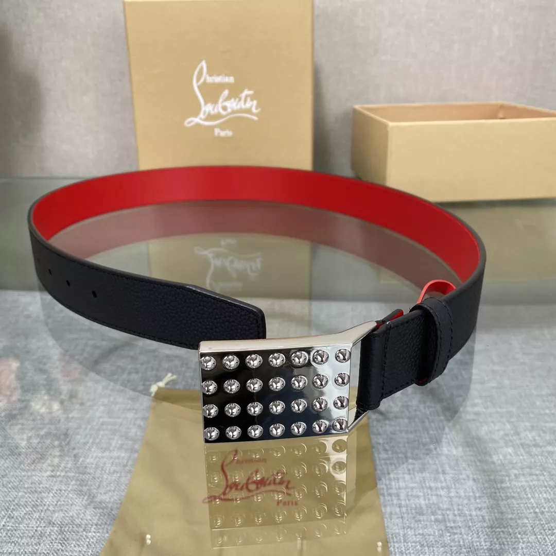Timeless 9437 Christian Louboutin CL AAA Quality Belts In 3.5cm For Men