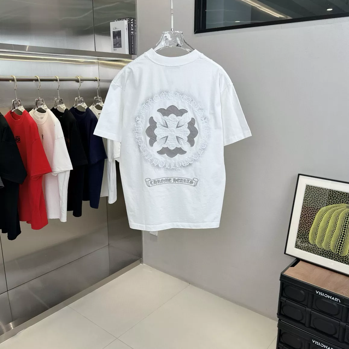 Timeless 9587 Chrome Hearts T-Shirts Short Sleeved For Unisex