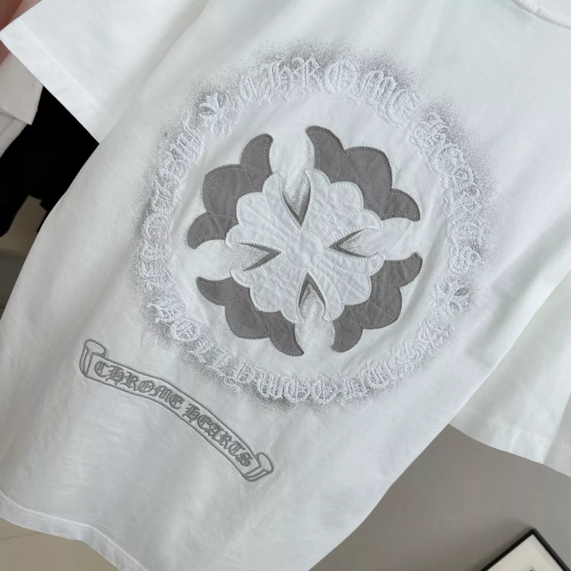 Timeless 9587 Chrome Hearts T-Shirts Short Sleeved For Unisex