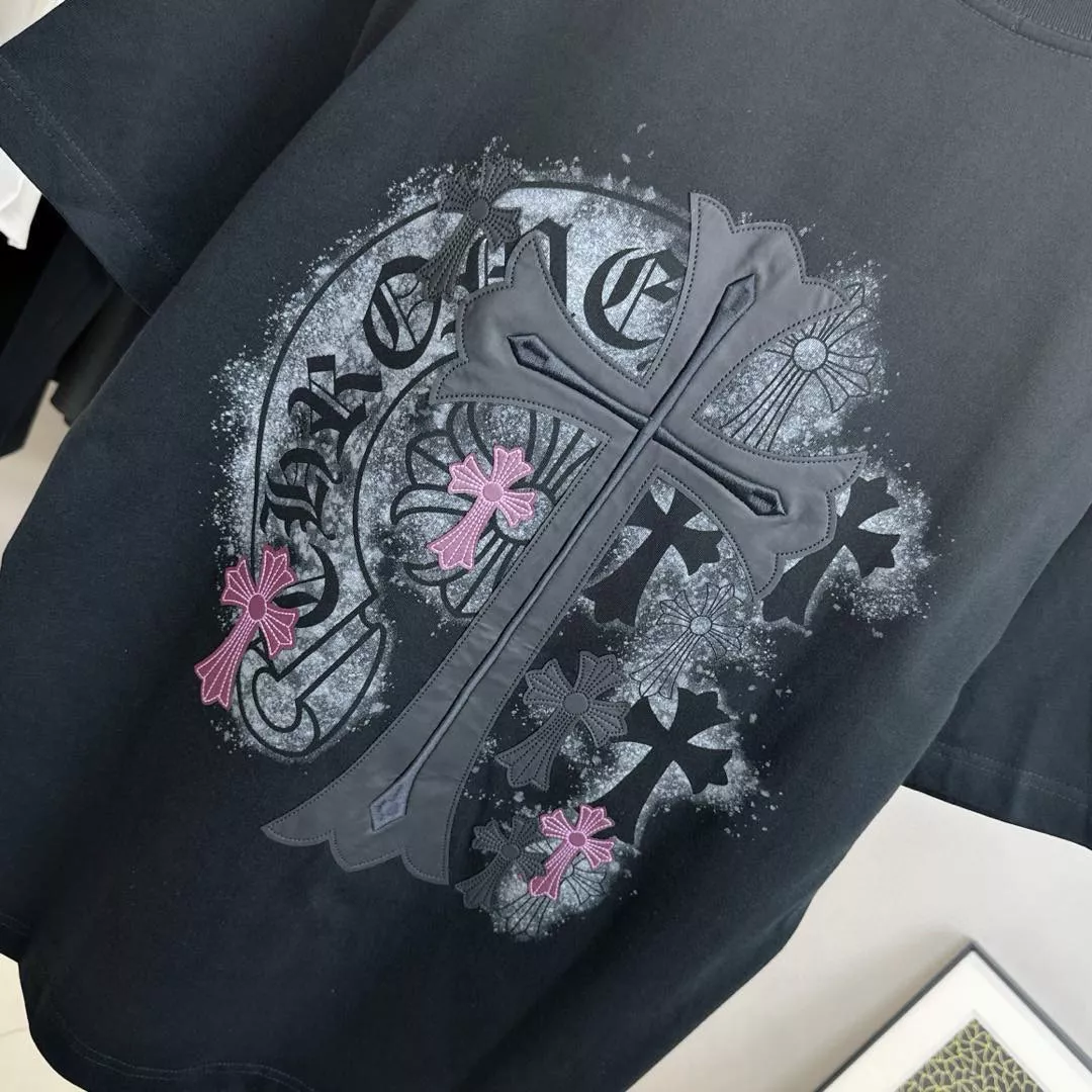 Timeless 9688 Chrome Hearts T-Shirts Short Sleeved For Unisex