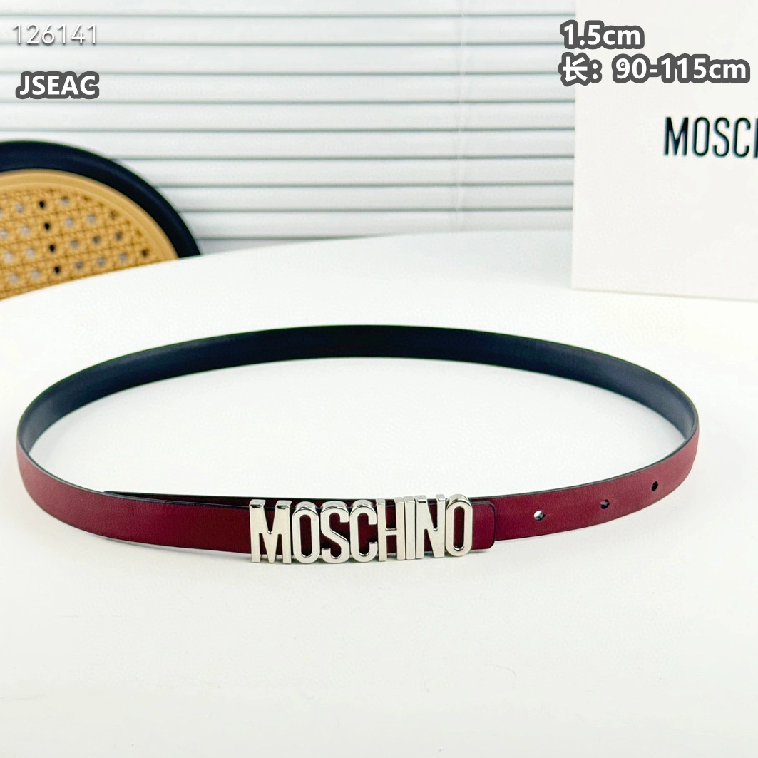 Timeless 9974 Moschino AAA Quality Belts For Women