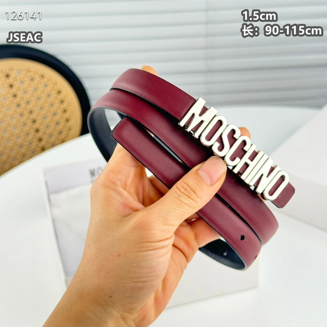 Timeless 9974 Moschino AAA Quality Belts For Women