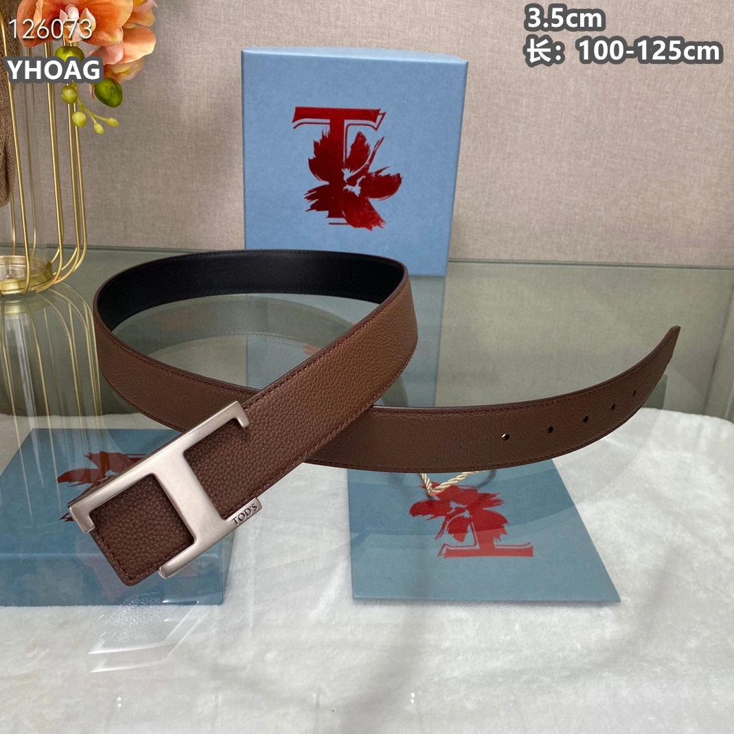 Tods AAA Quality Belts For Men Flexible 9351