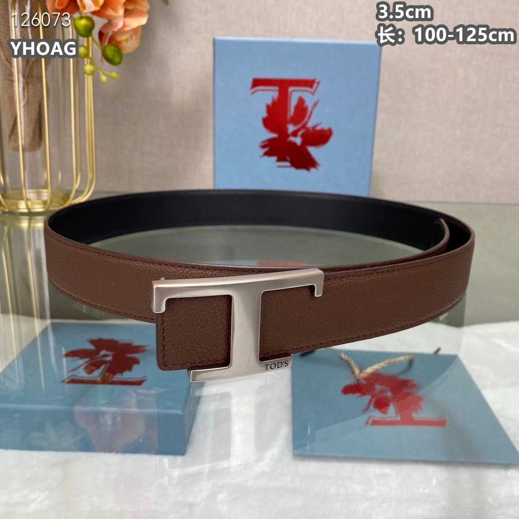 Tods AAA Quality Belts For Men Flexible 9351