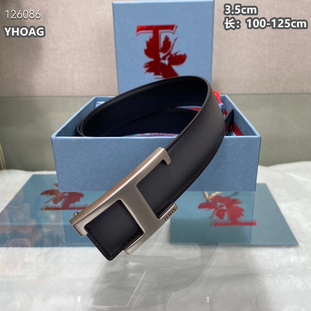 Tods AAA Quality Belts For Men Sleek 4003
