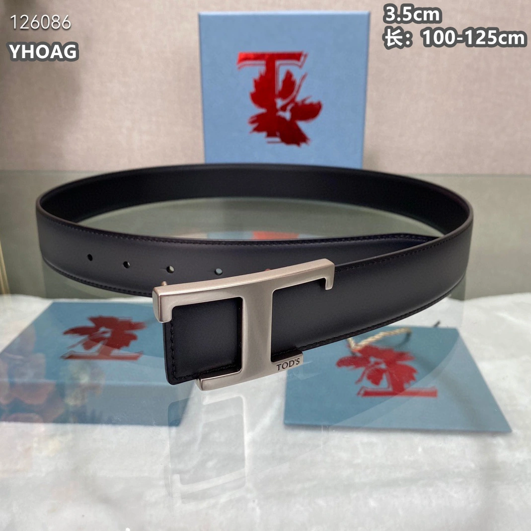 Tods AAA Quality Belts For Men Sleek 4003