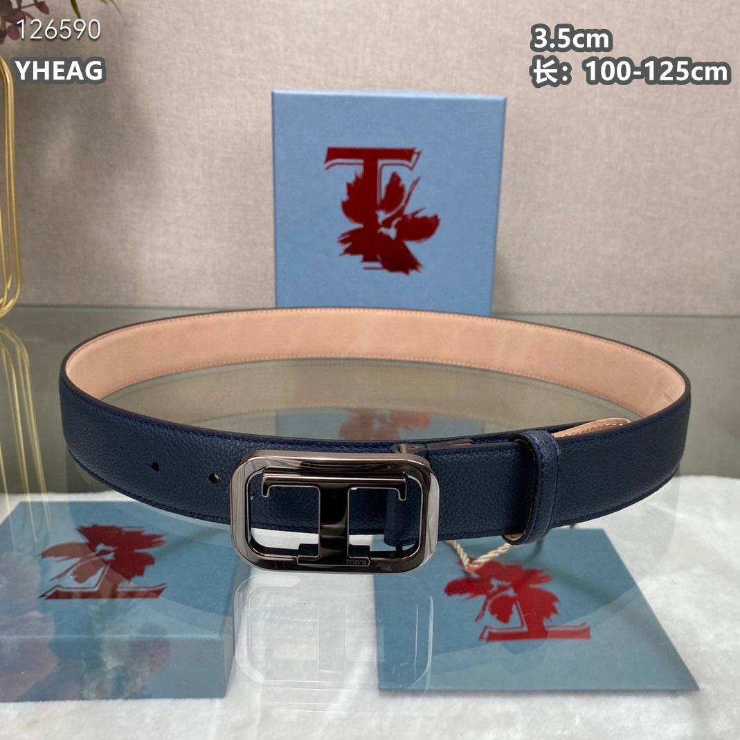 Tods AAA Quality Belts For Men Vibrant 5559