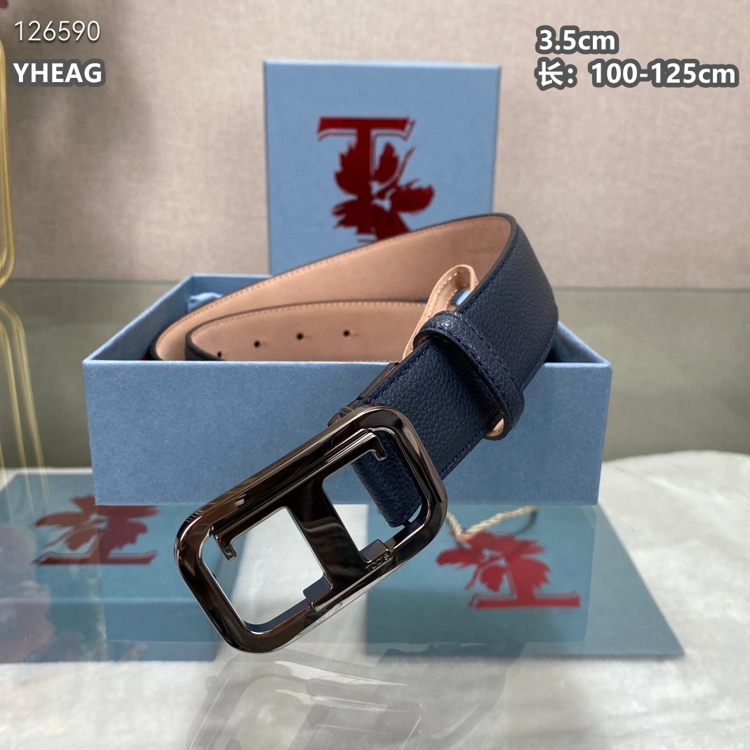 Tods AAA Quality Belts For Men Vibrant 5559