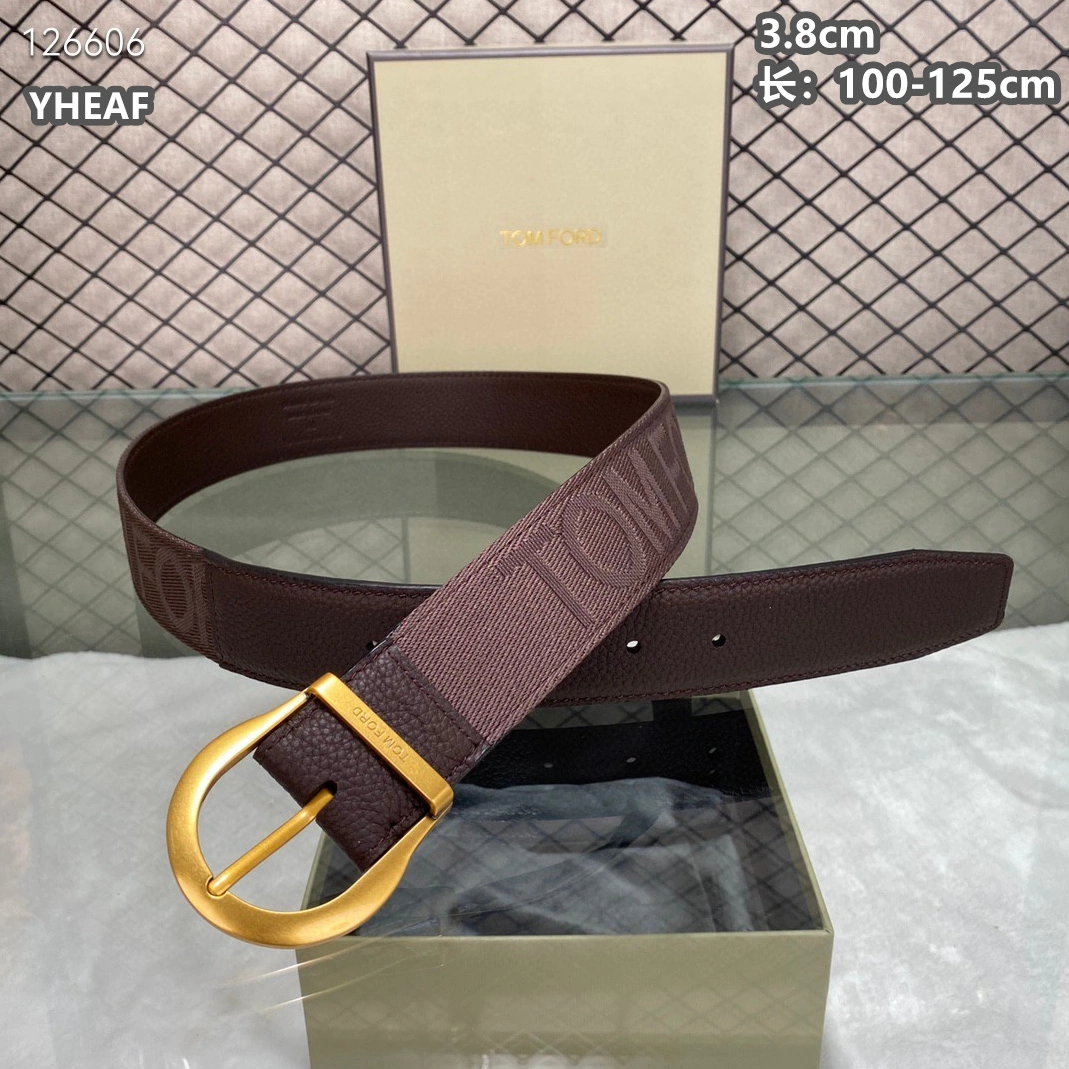Tom Ford AAA Quality Belts For Men Versatile 3306