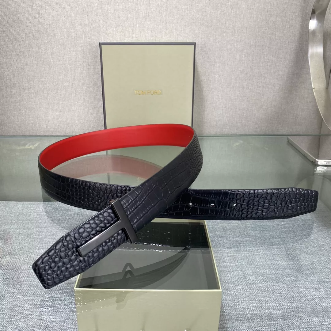 Tom Ford AAA Quality Belts In 4.0cm For Men Classic 8968