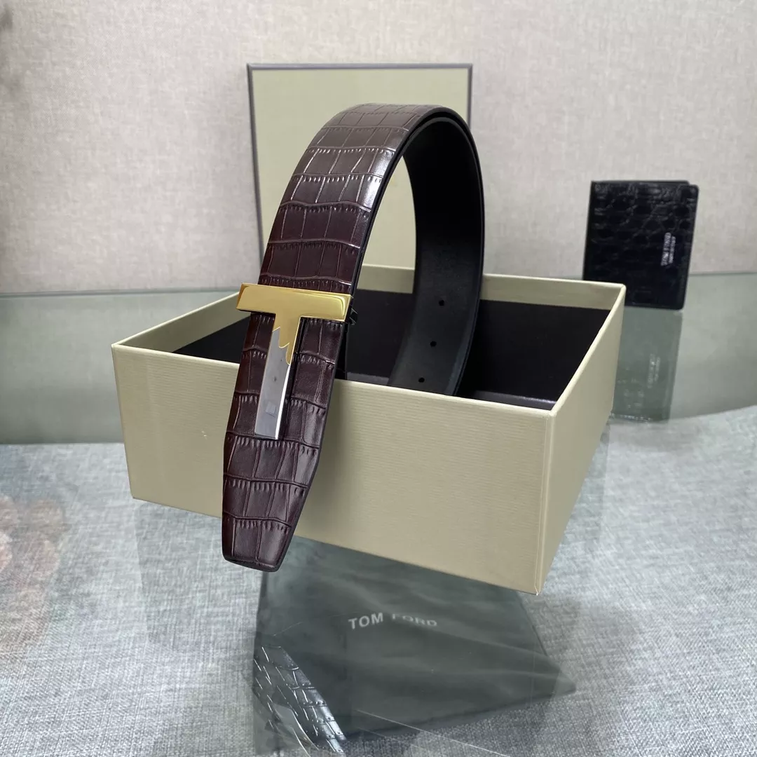 Tom Ford AAA Quality Belts In 4.0cm For Men Flexible 4546
