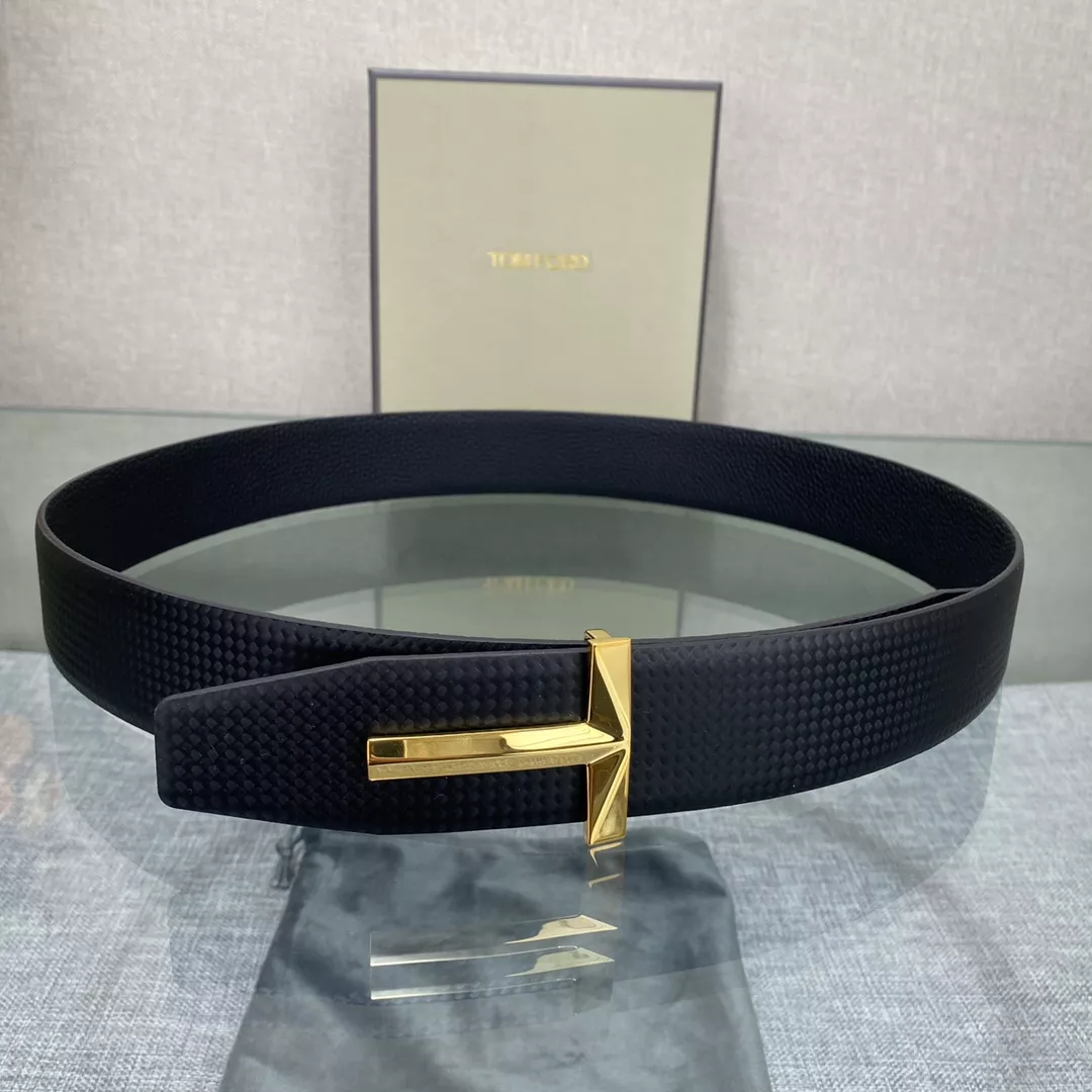 Tom Ford AAA Quality Belts In 4.0cm For Men Vibrant 1084