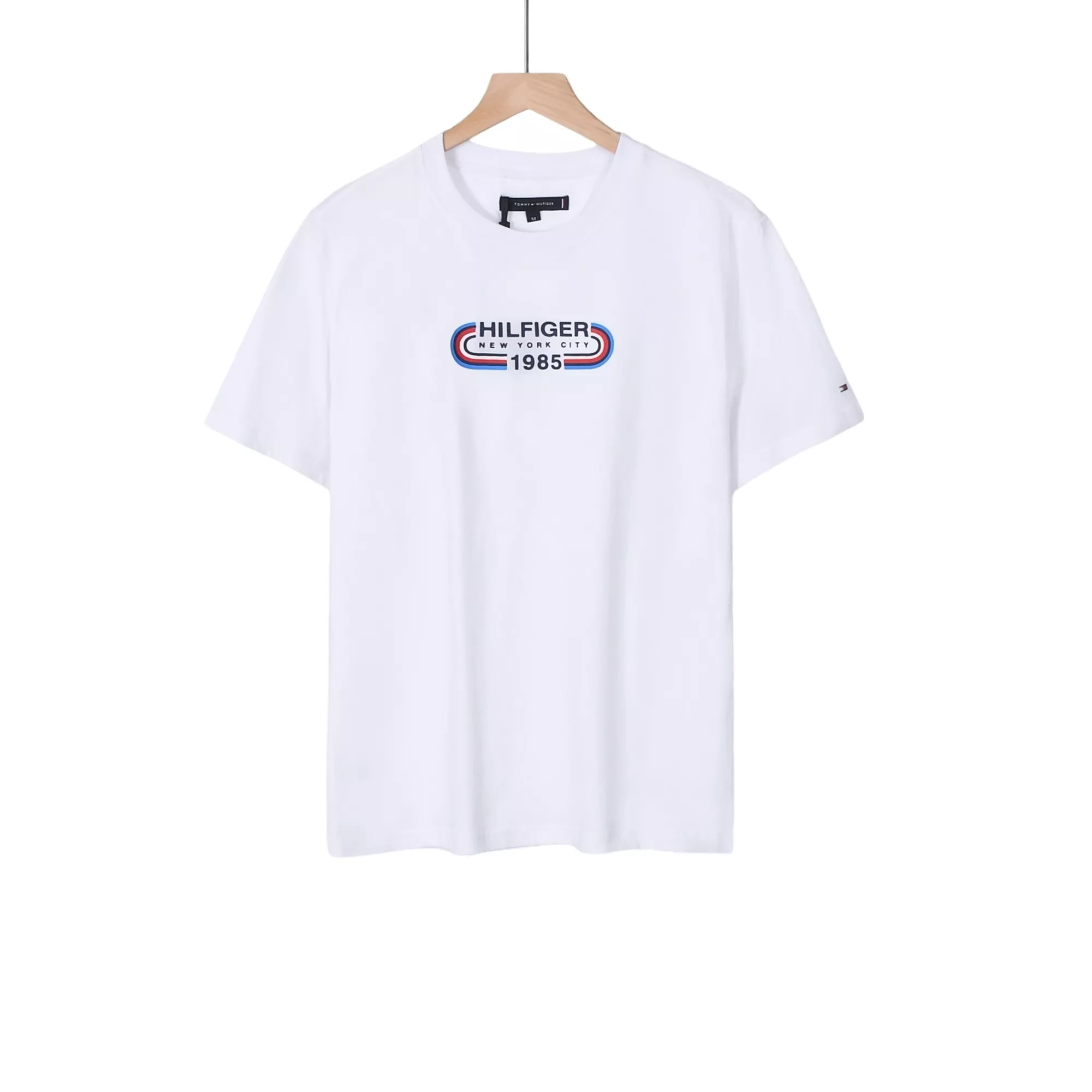 Tommy Hilfiger TH T-Shirts Short Sleeved For Men Comfortable 9730