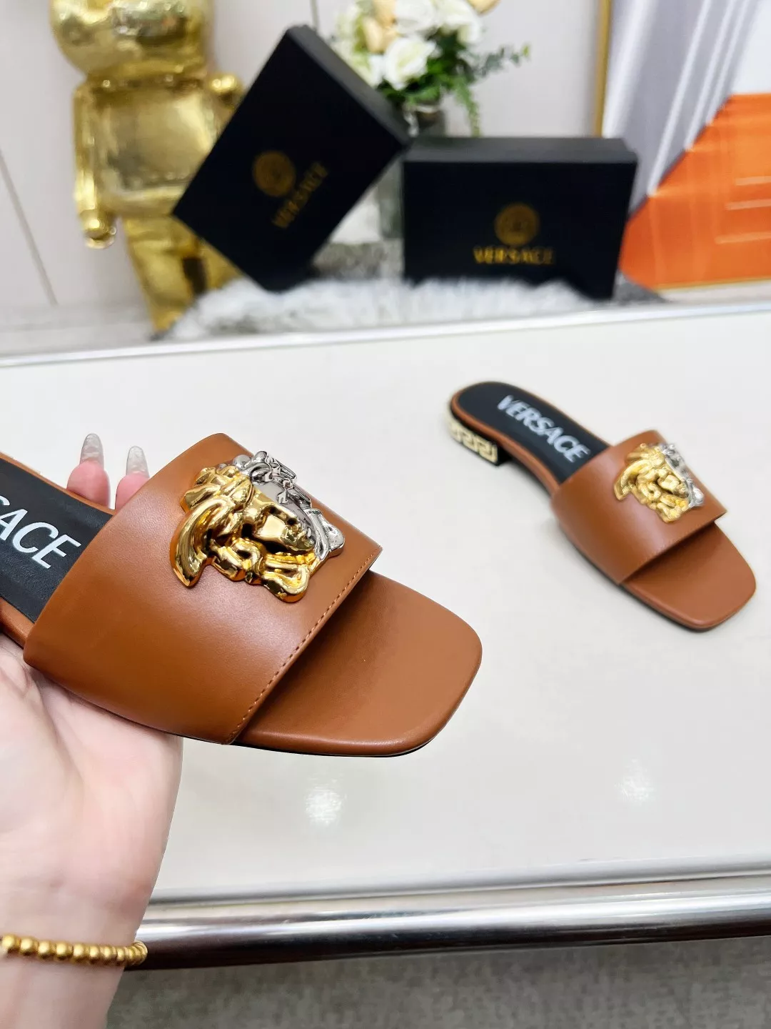 TopPick 1198 Versace Slippers For Women