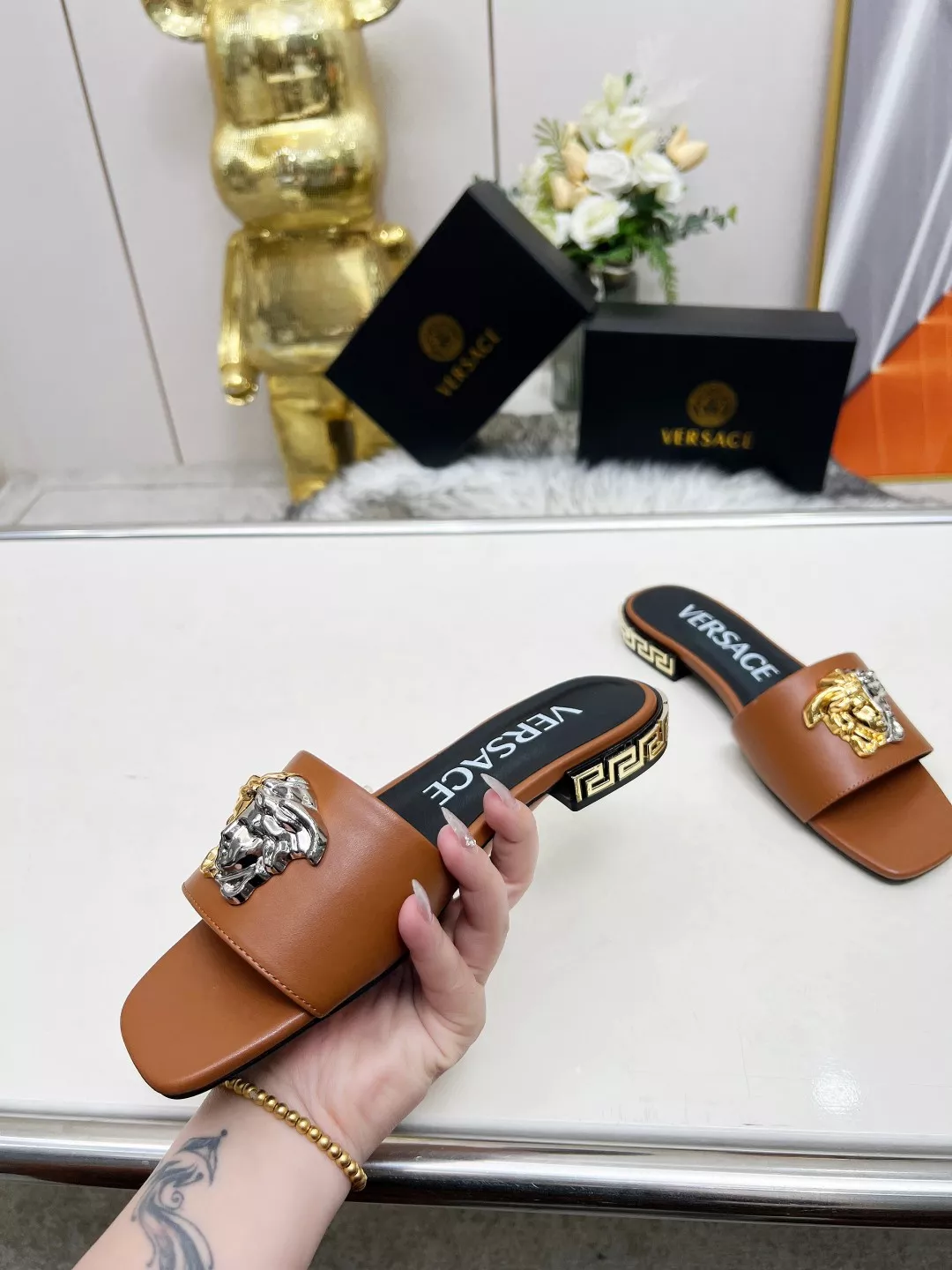 TopPick 1198 Versace Slippers For Women