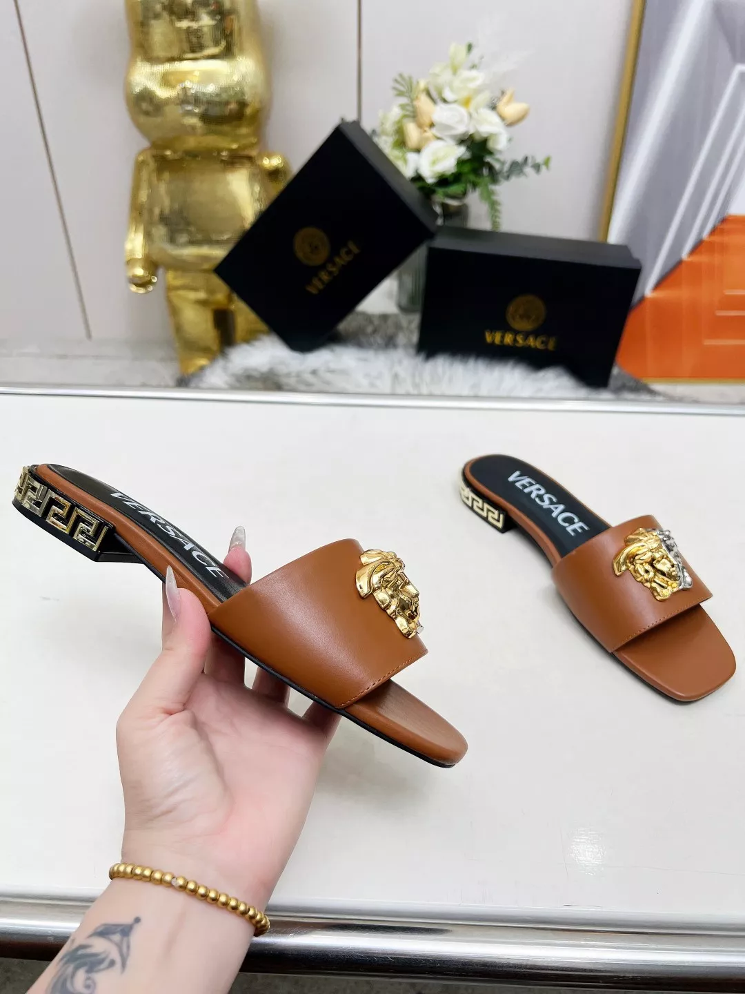 TopPick 1198 Versace Slippers For Women