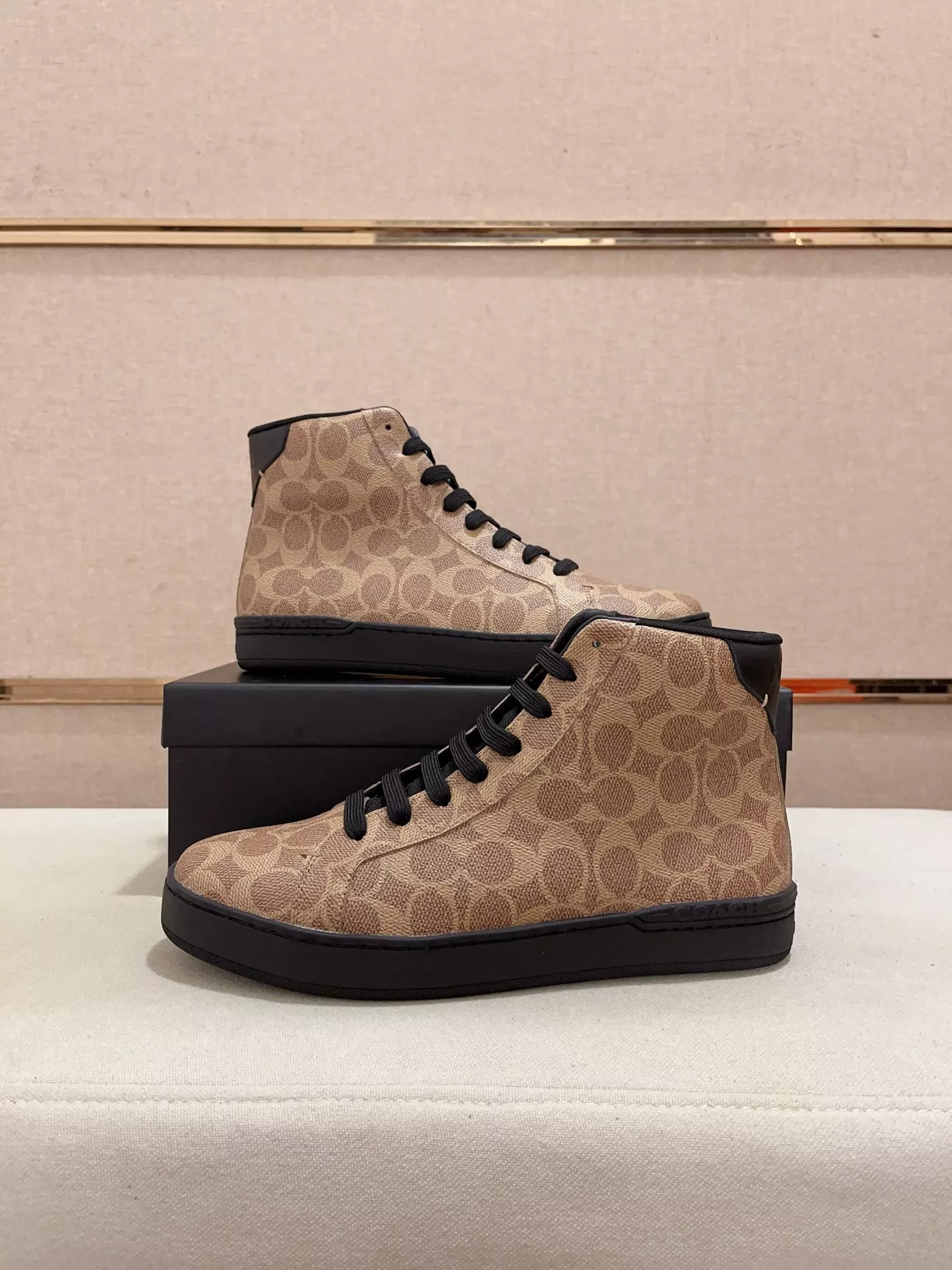 TopPick 1224 Coach High Tops Shoes For Men