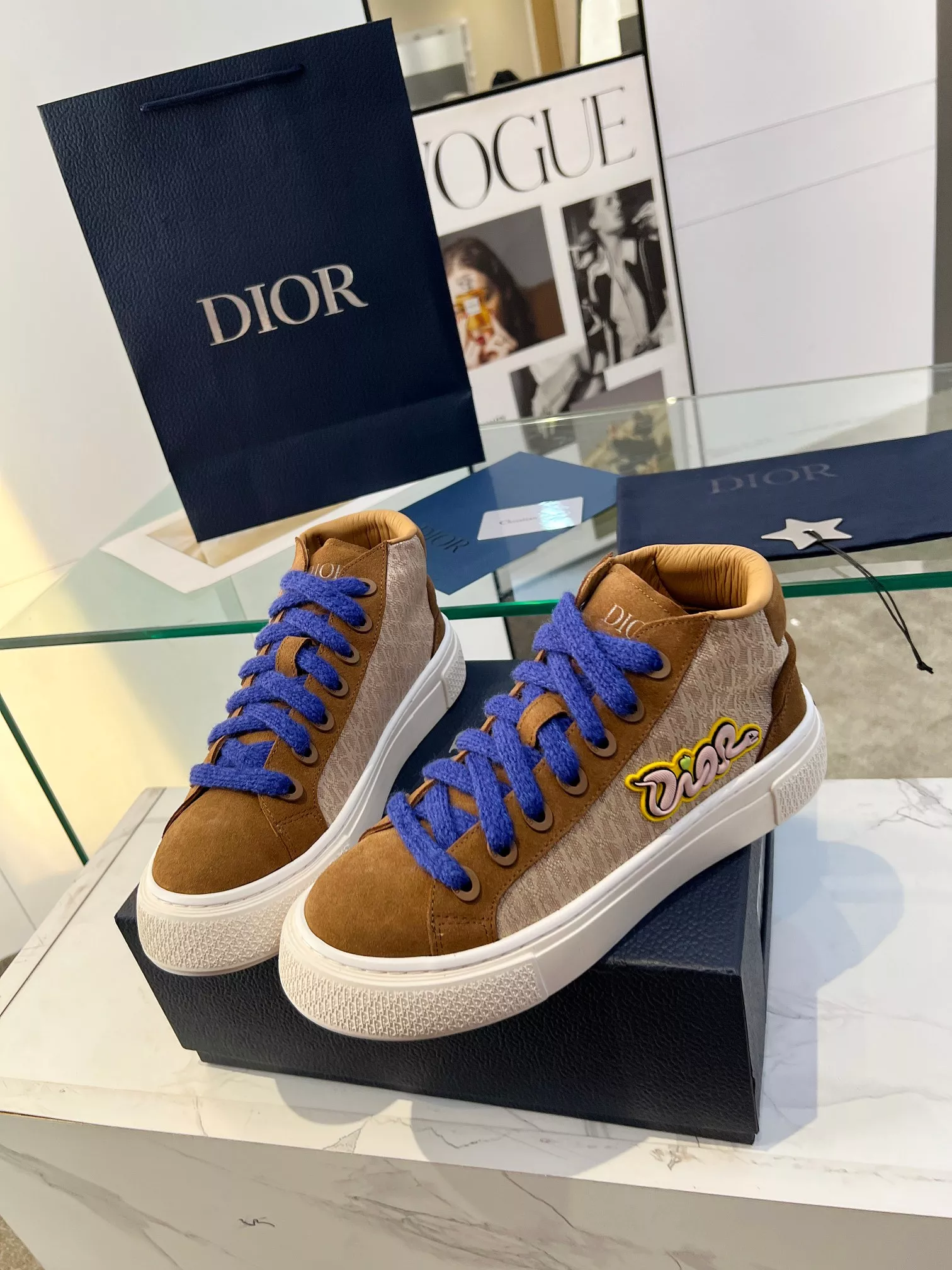 TopPick 1388 Christian Dior High Top Shoes For Women
