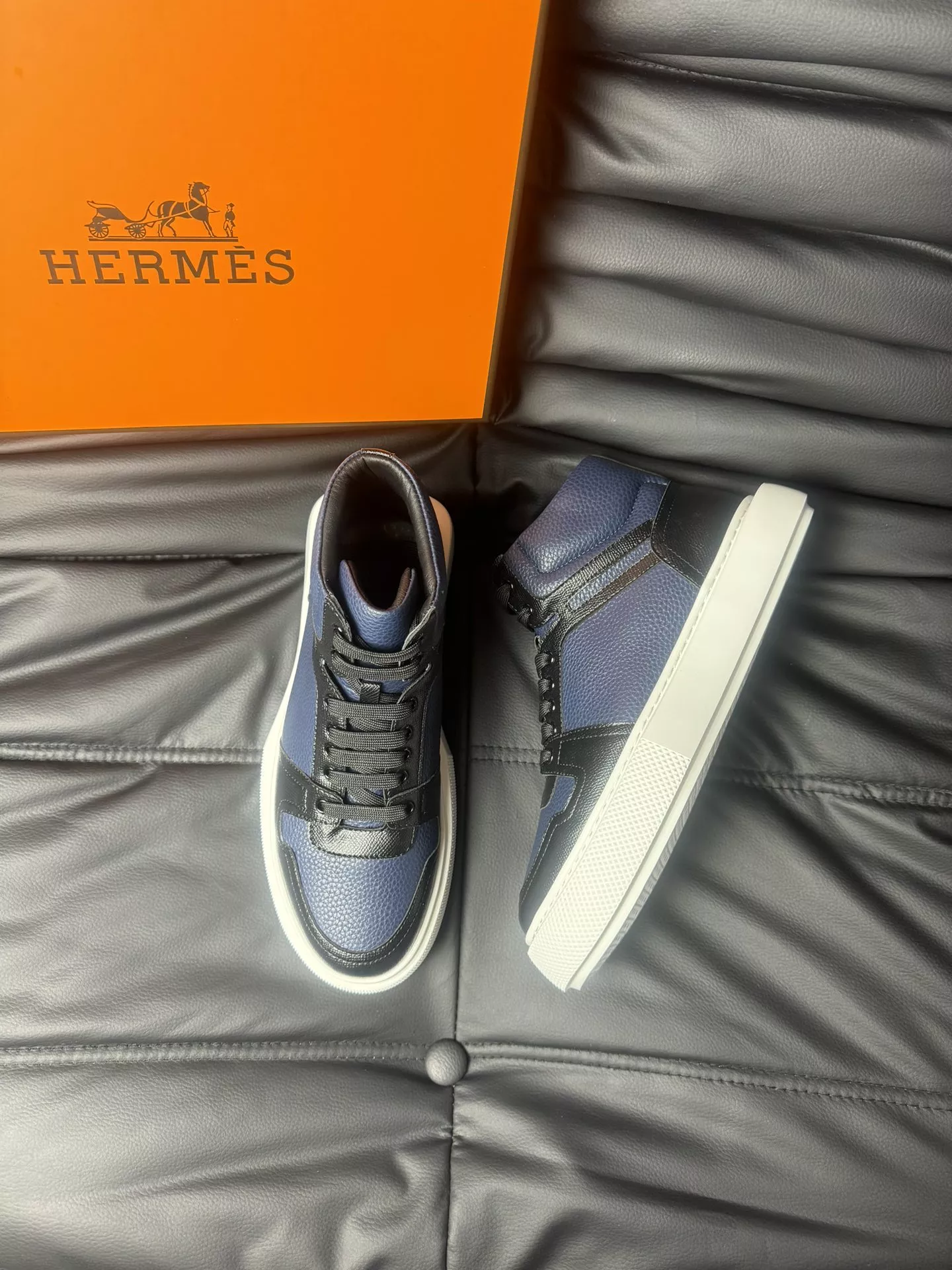 TopPick 2356 Hermes High Tops Shoes For Men