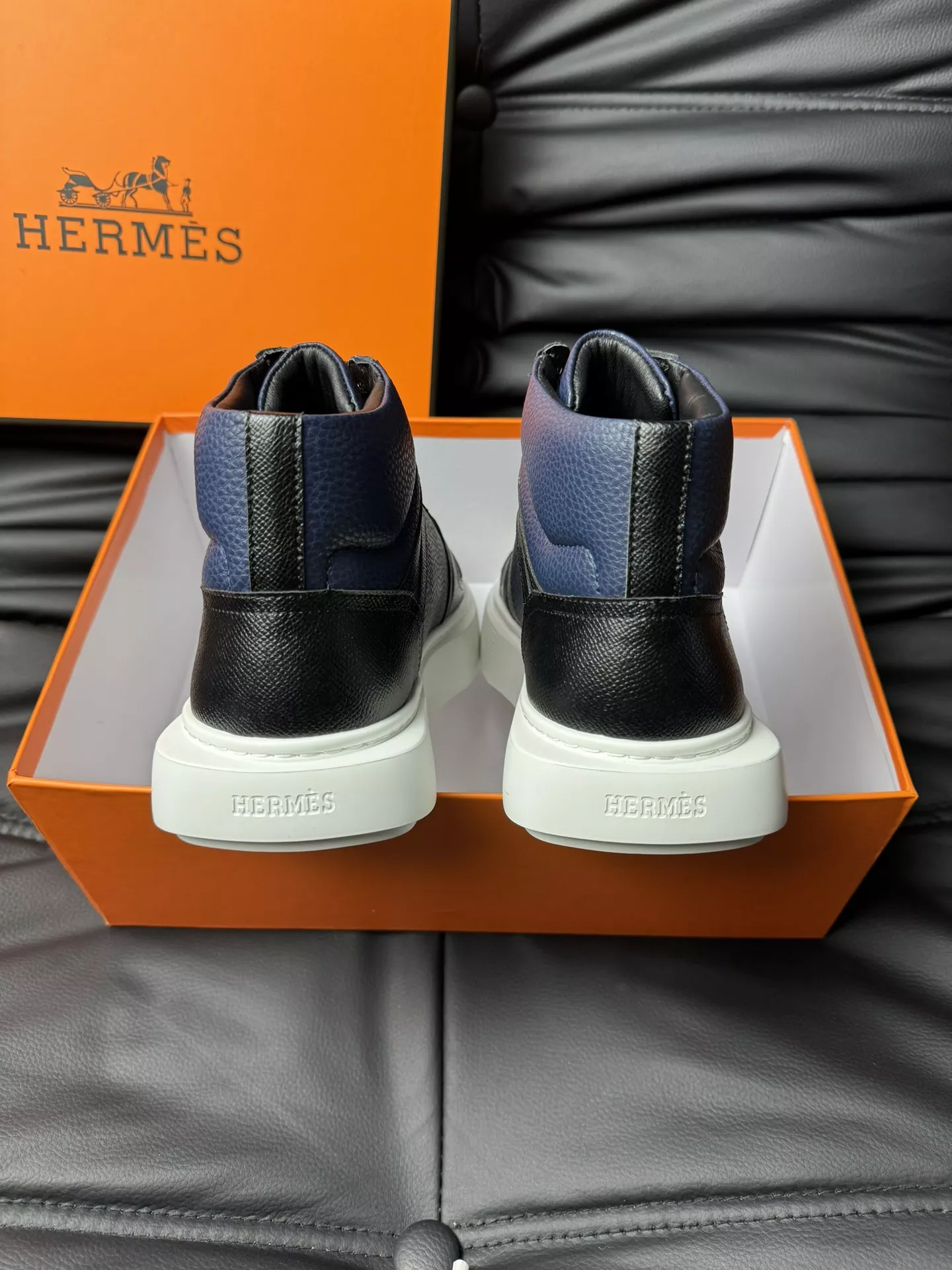 TopPick 2356 Hermes High Tops Shoes For Men