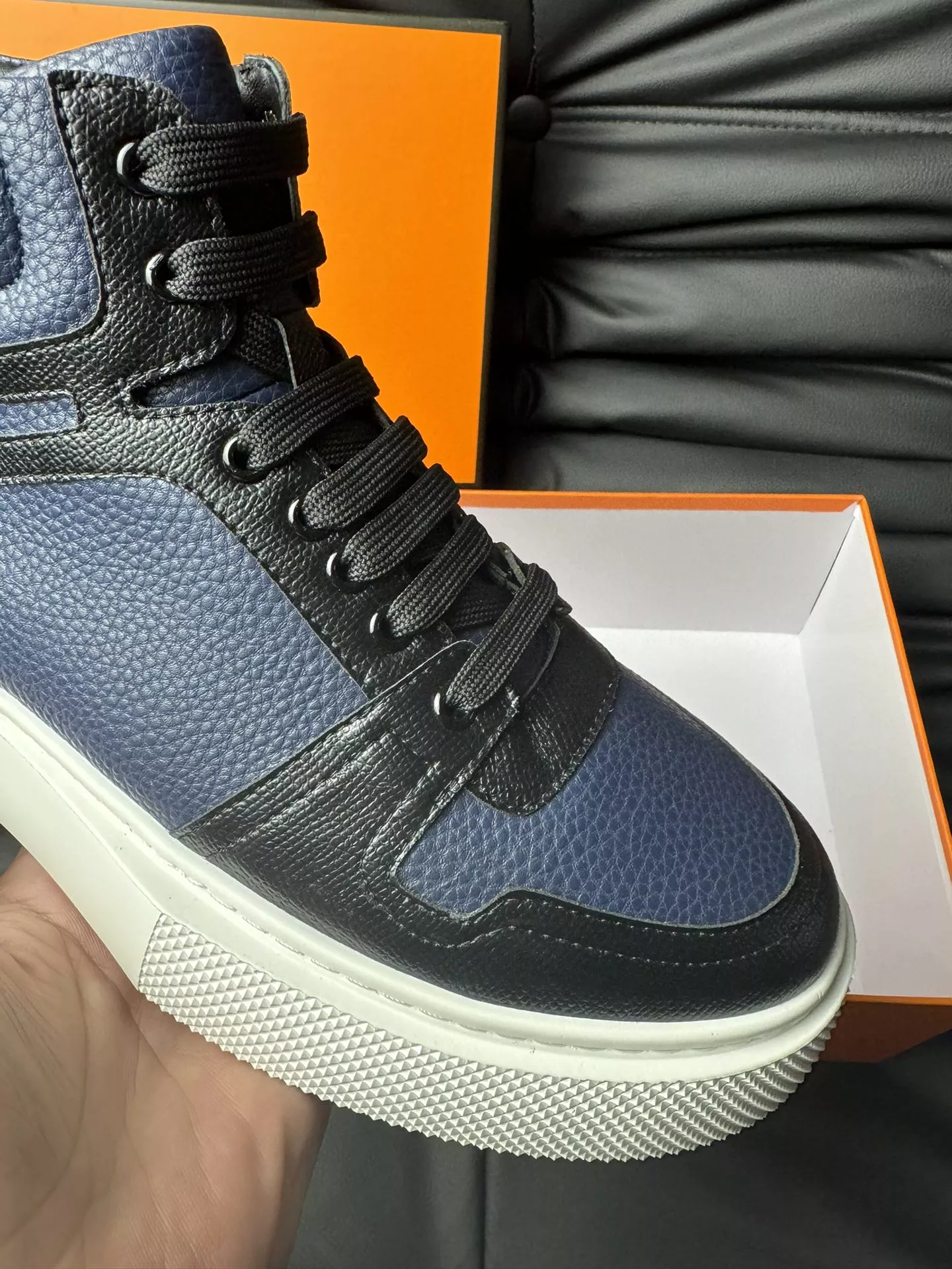 TopPick 2356 Hermes High Tops Shoes For Men