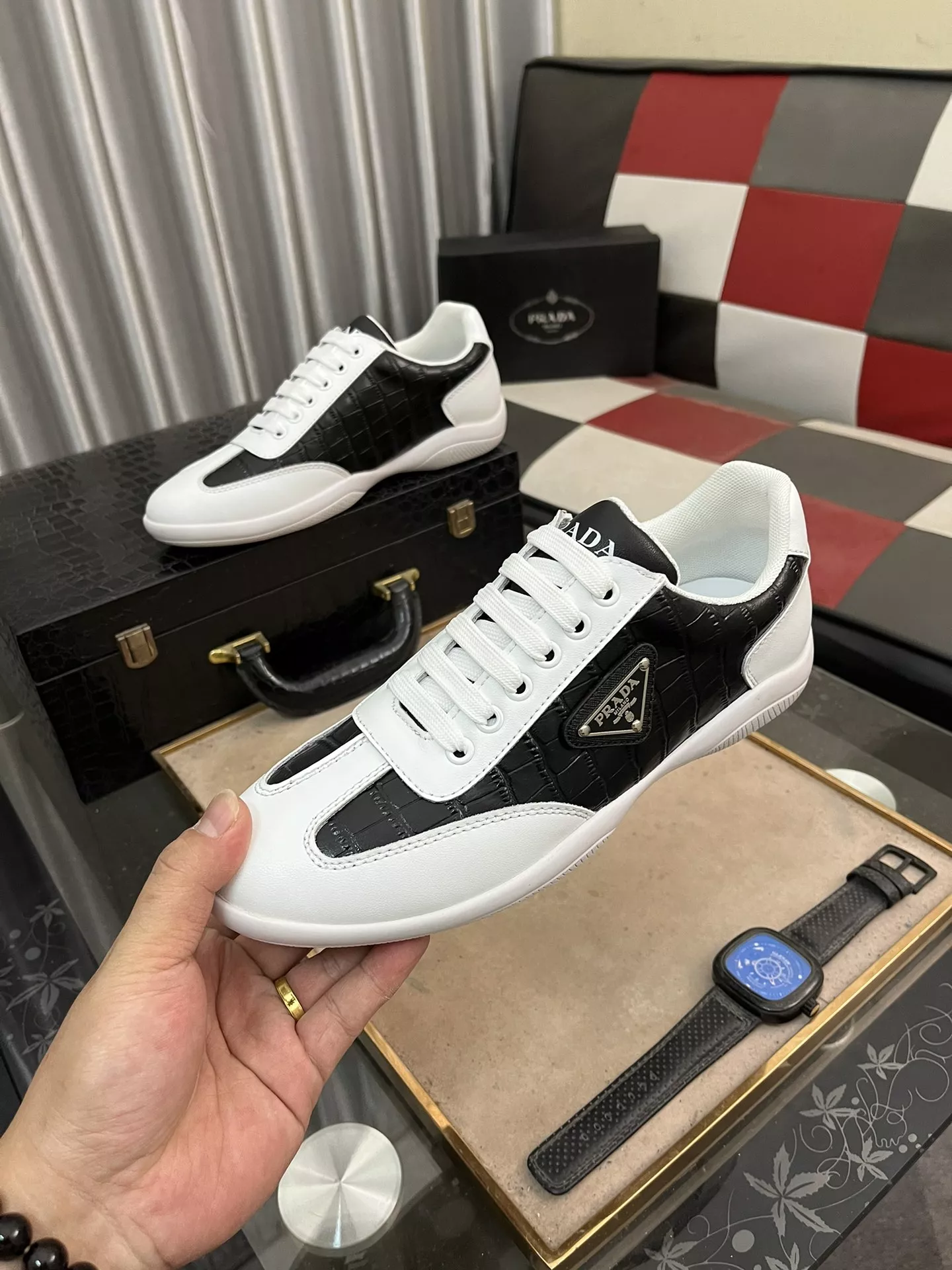 TopPick 2493 Prada Casual Shoes For Men
