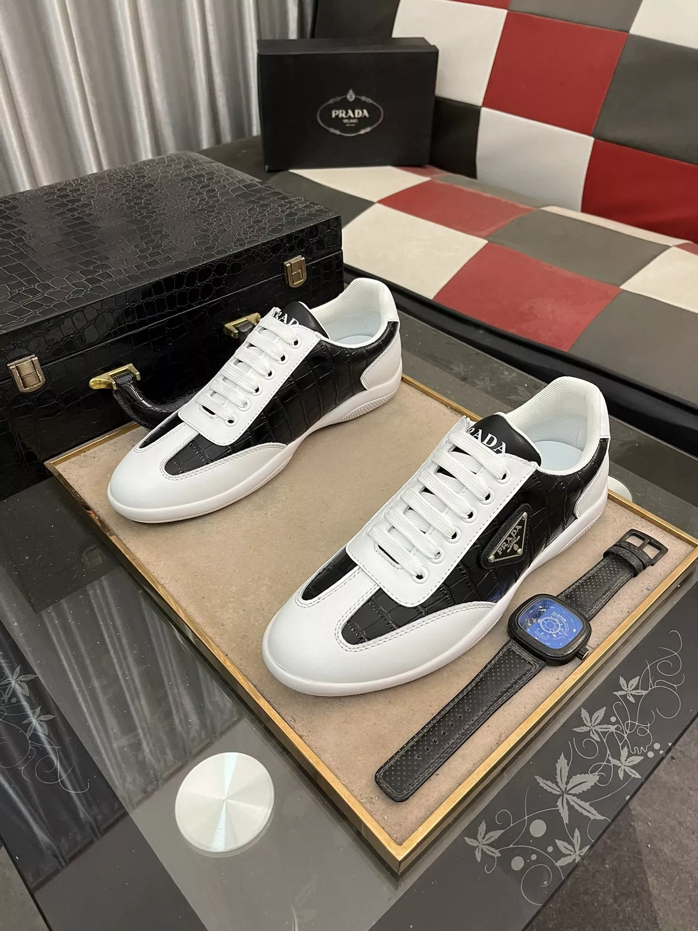 TopPick 2493 Prada Casual Shoes For Men