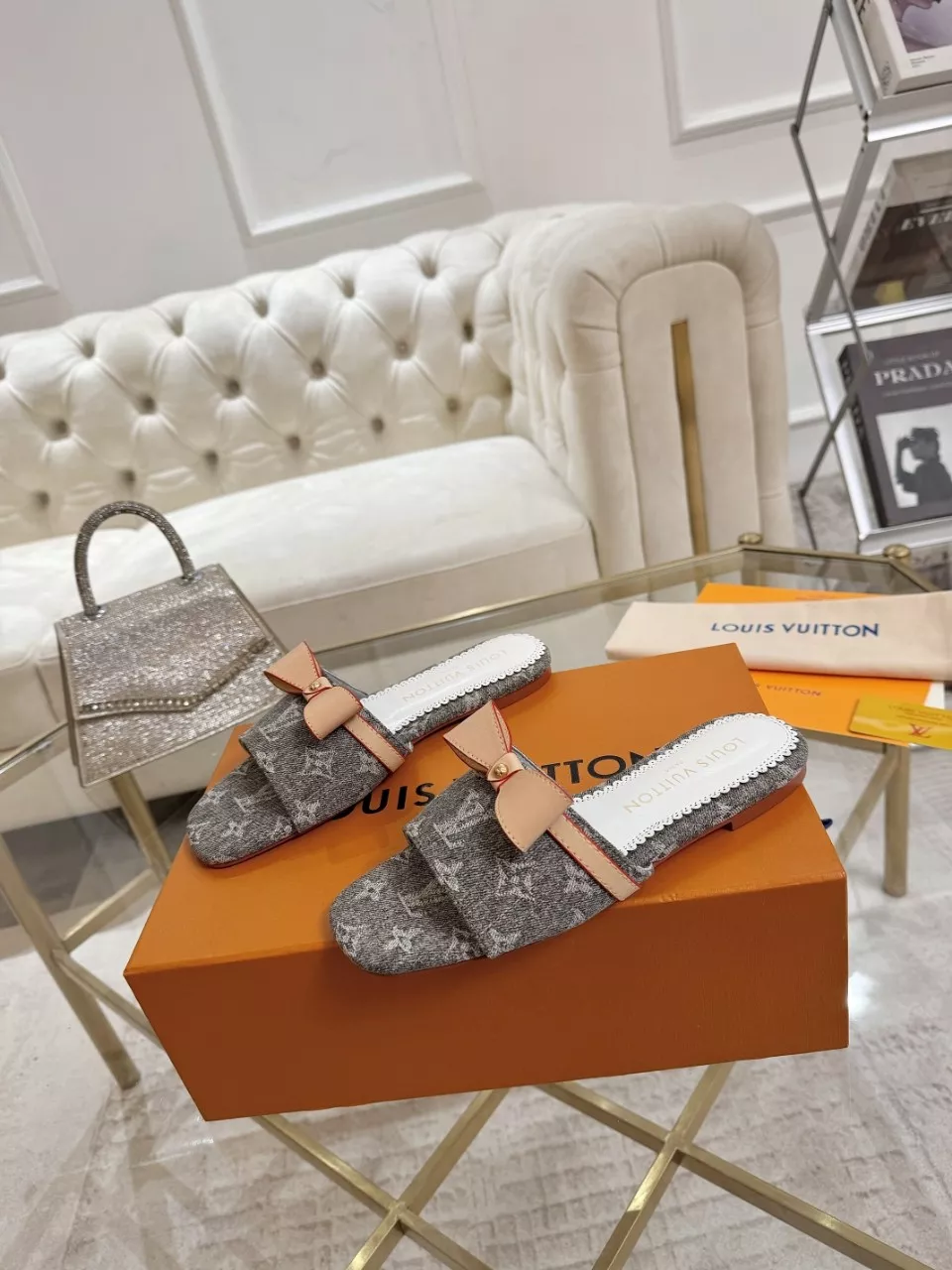 TopPick 2594 Louis Vuitton Slippers For Women