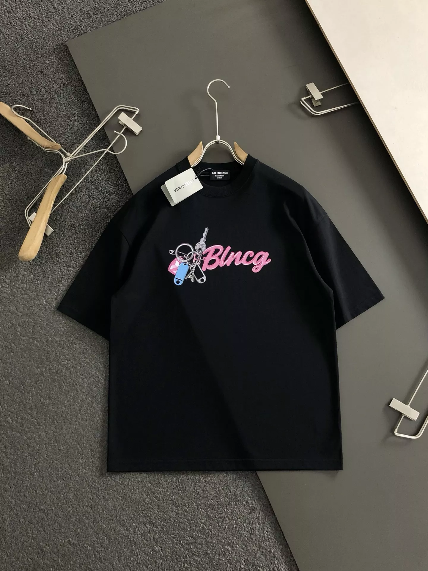 TopPick 2605 Balenciaga T-Shirts Short Sleeved For Men