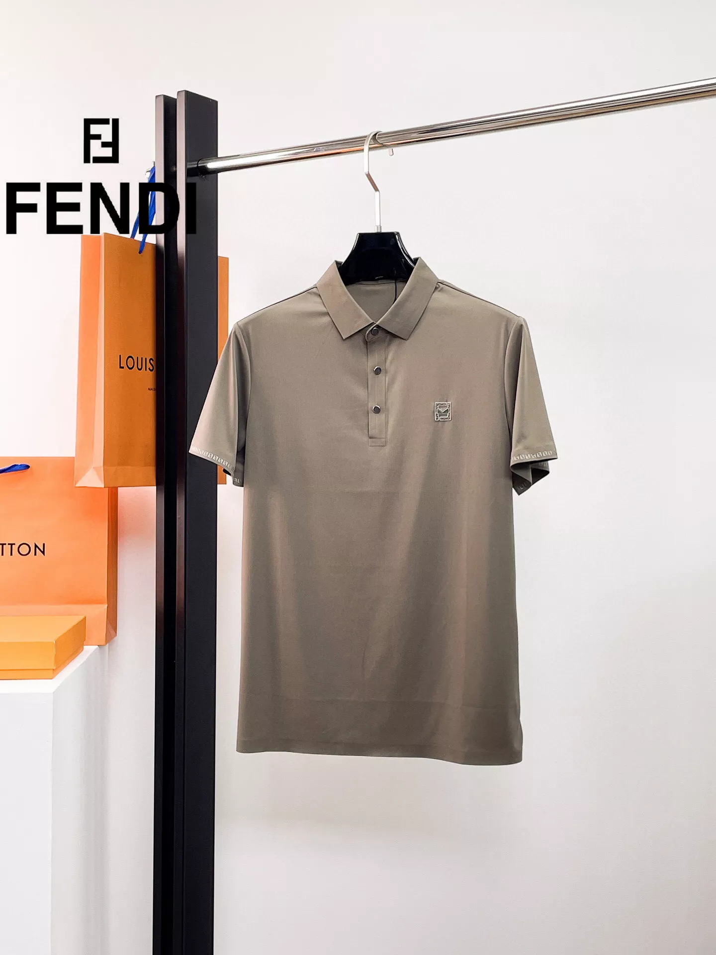 TopPick 3235 Fendi T-Shirts Short Sleeved For Men