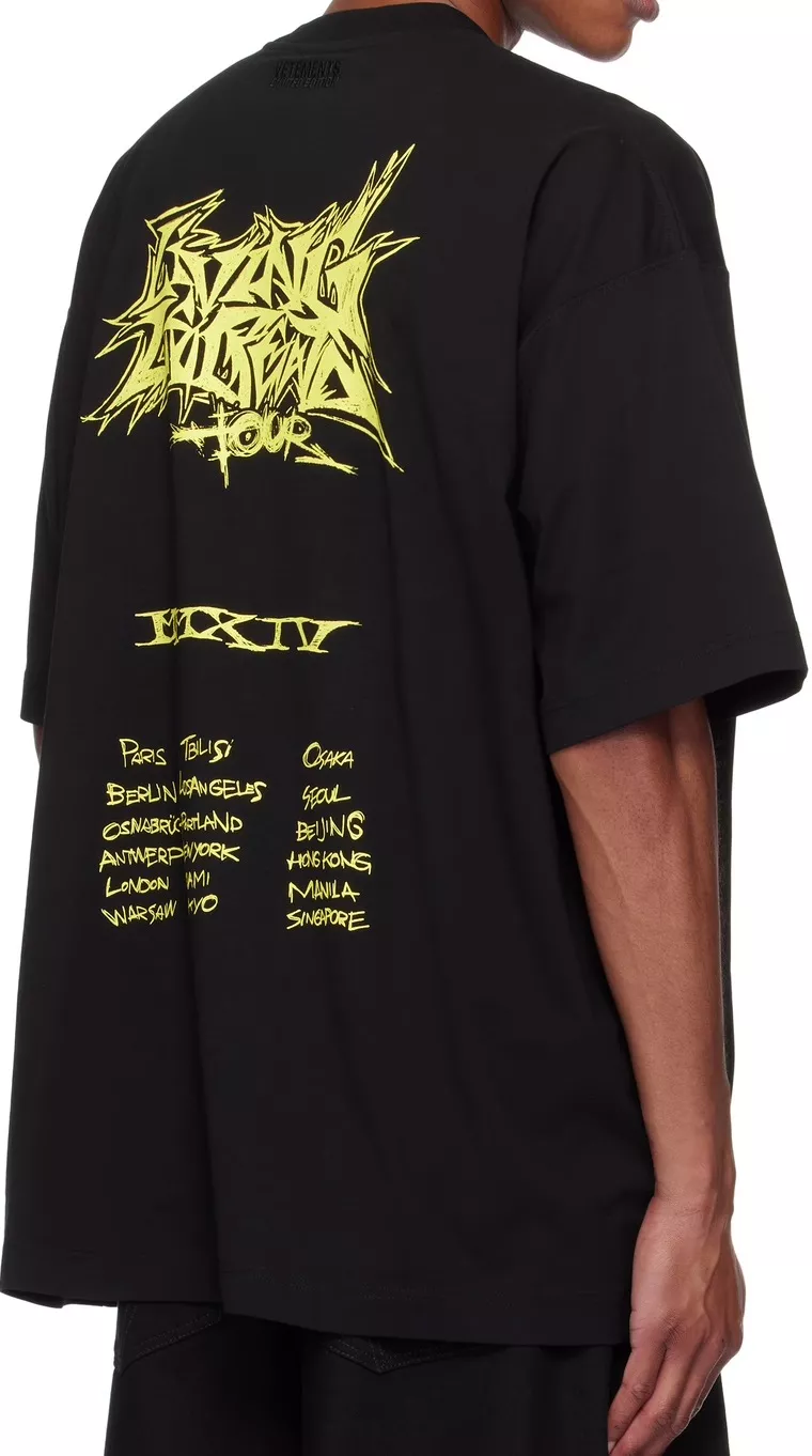 TopPick 3303 VETEMENTS T-Shirts Short Sleeved For Unisex