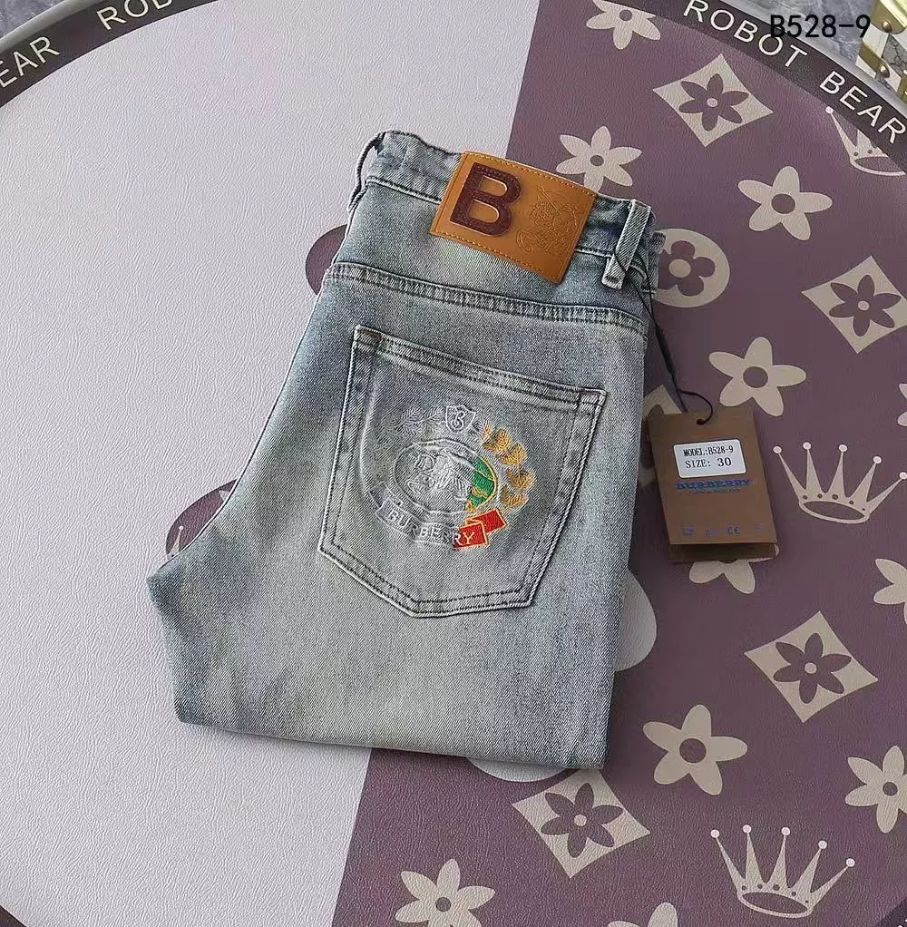 TopPick 3728 Burberry Jeans For Men