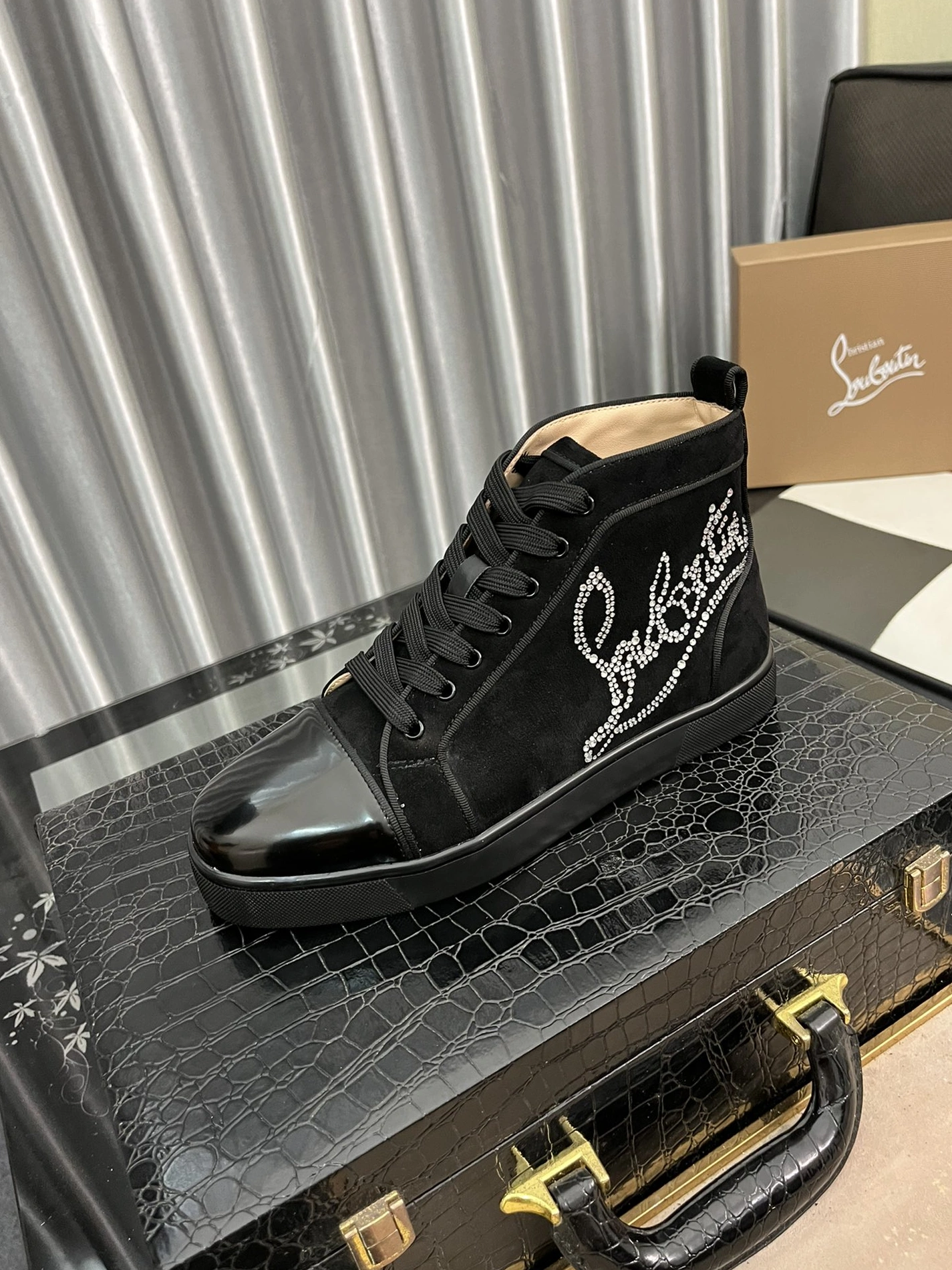 TopPick 3852 Christian Louboutin High Top Shoes For Men