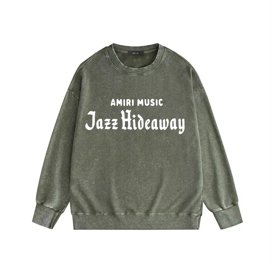 TopPick 3933 Amiri Hoodies Long Sleeved For Unisex