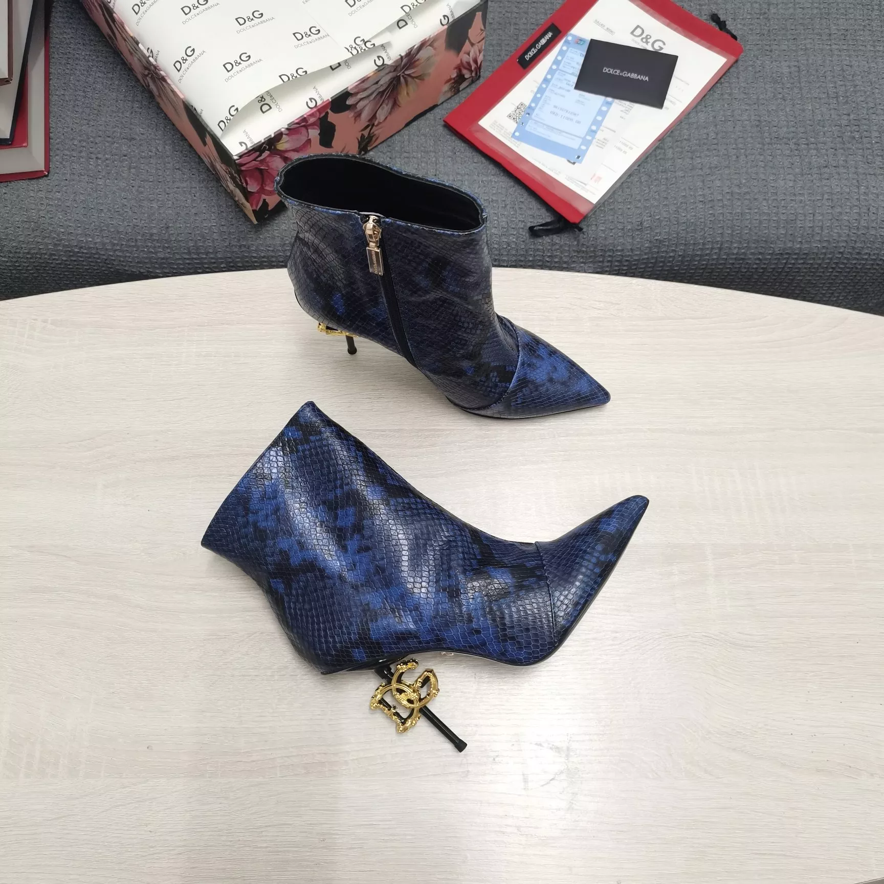 TopPick 3965 Dolce & Gabbana D&G Boots For Women