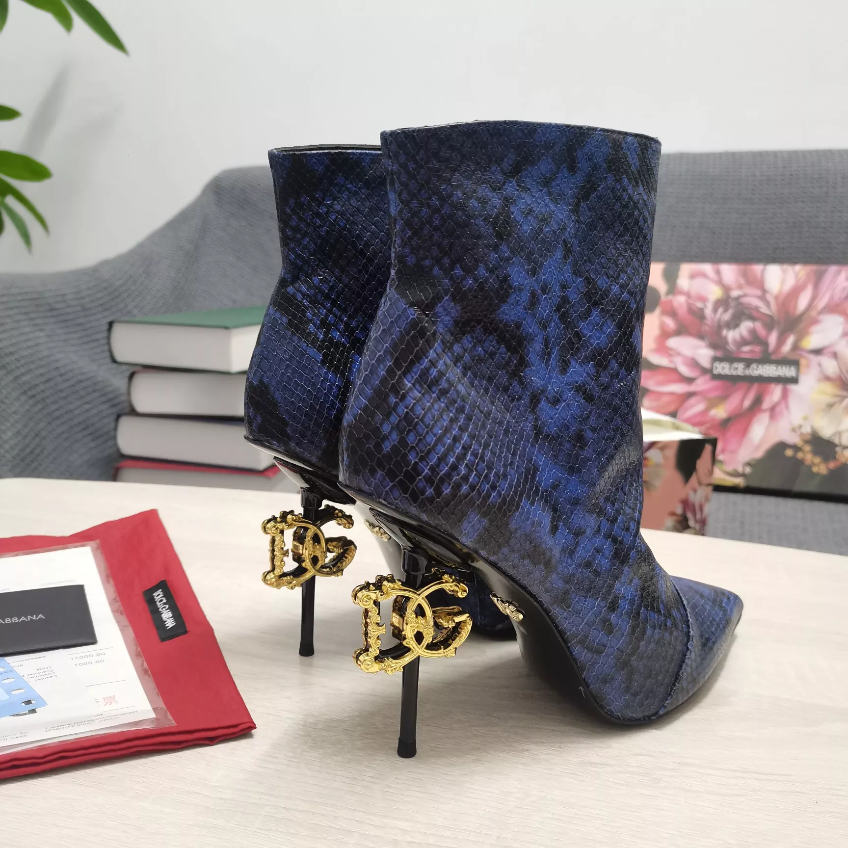 TopPick 3965 Dolce & Gabbana D&G Boots For Women