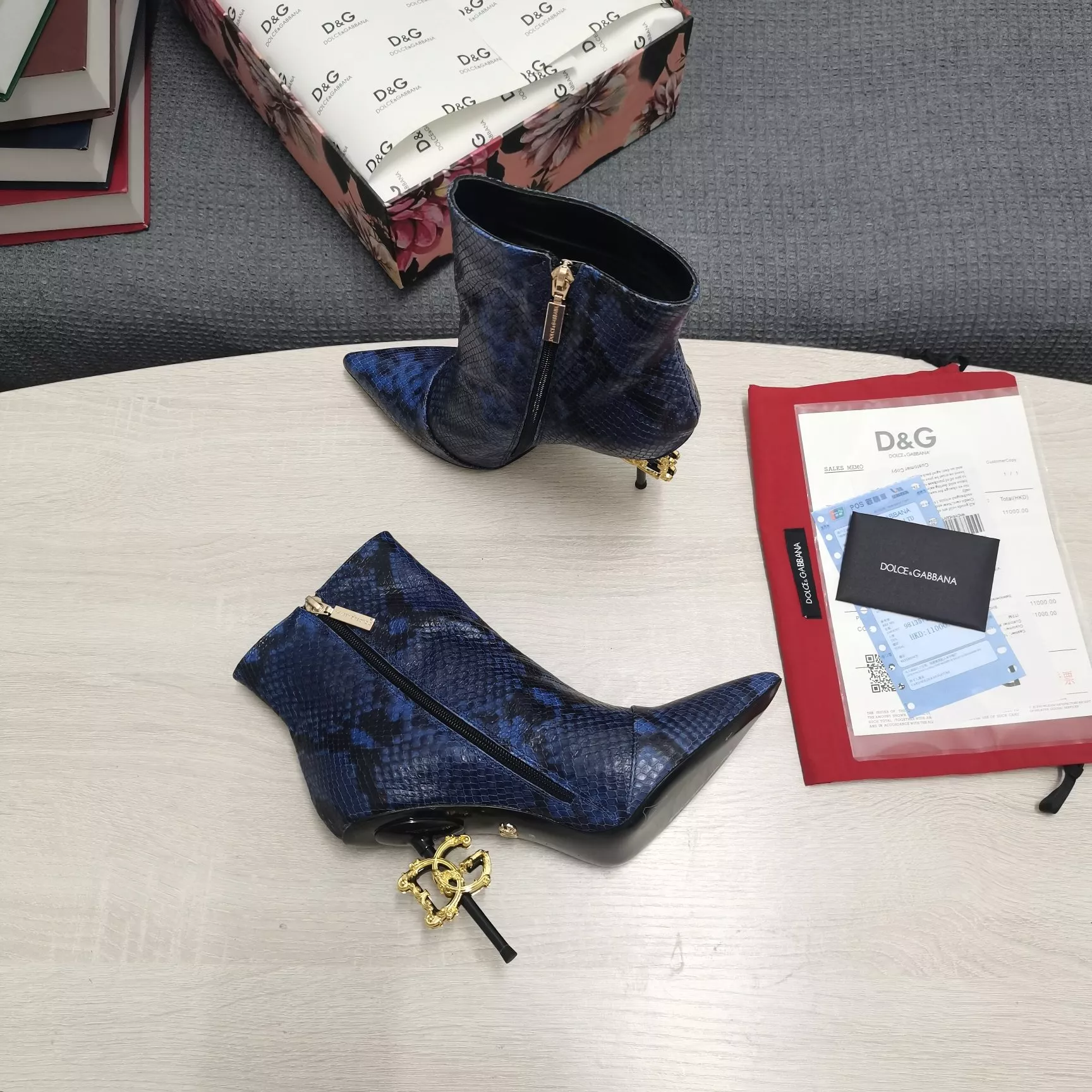 TopPick 3965 Dolce & Gabbana D&G Boots For Women