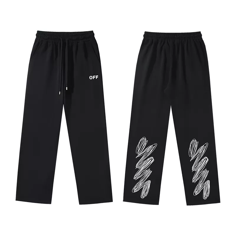 TopPick 4023 Off-White Pants For Unisex
