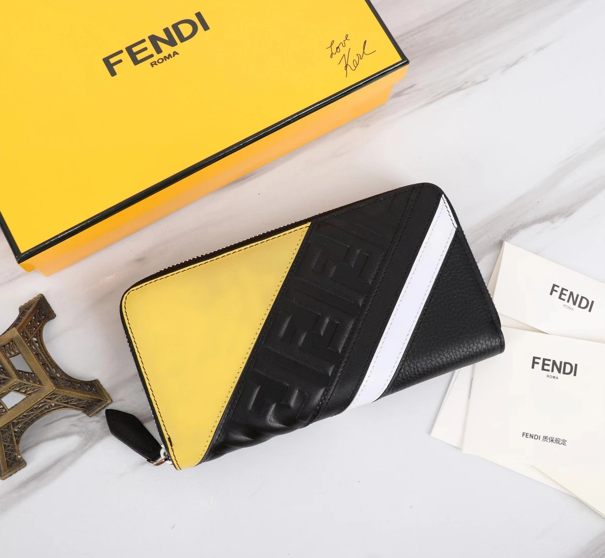 TopPick 4146 Fendi AAA Quality Wallet For Unisex