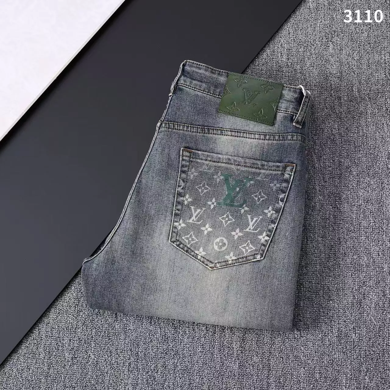 TopPick 4188 Louis Vuitton LV Jeans For Men