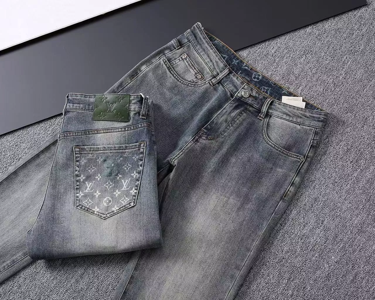 TopPick 4188 Louis Vuitton LV Jeans For Men