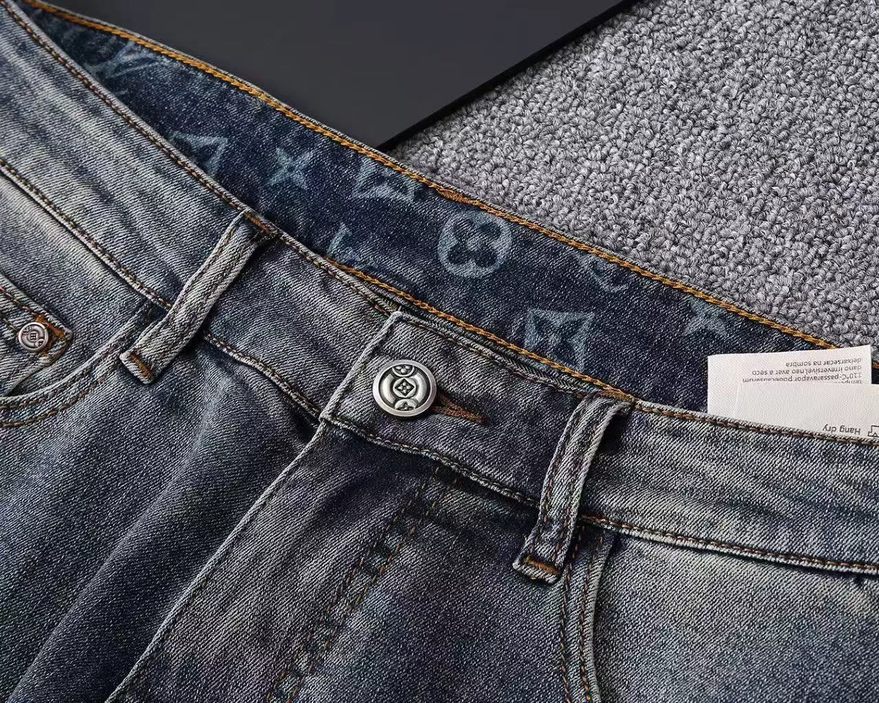 TopPick 4188 Louis Vuitton LV Jeans For Men