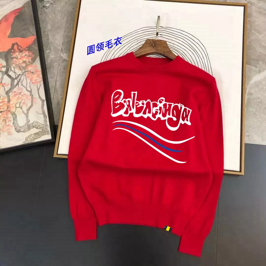 TopPick 4552 Balenciaga Sweaters Long Sleeved For Men