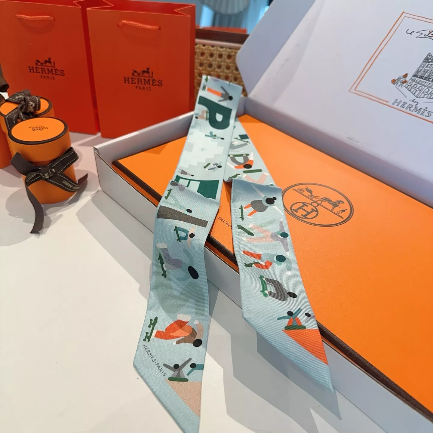 TopPick 4593 Hermes Silk Scarf