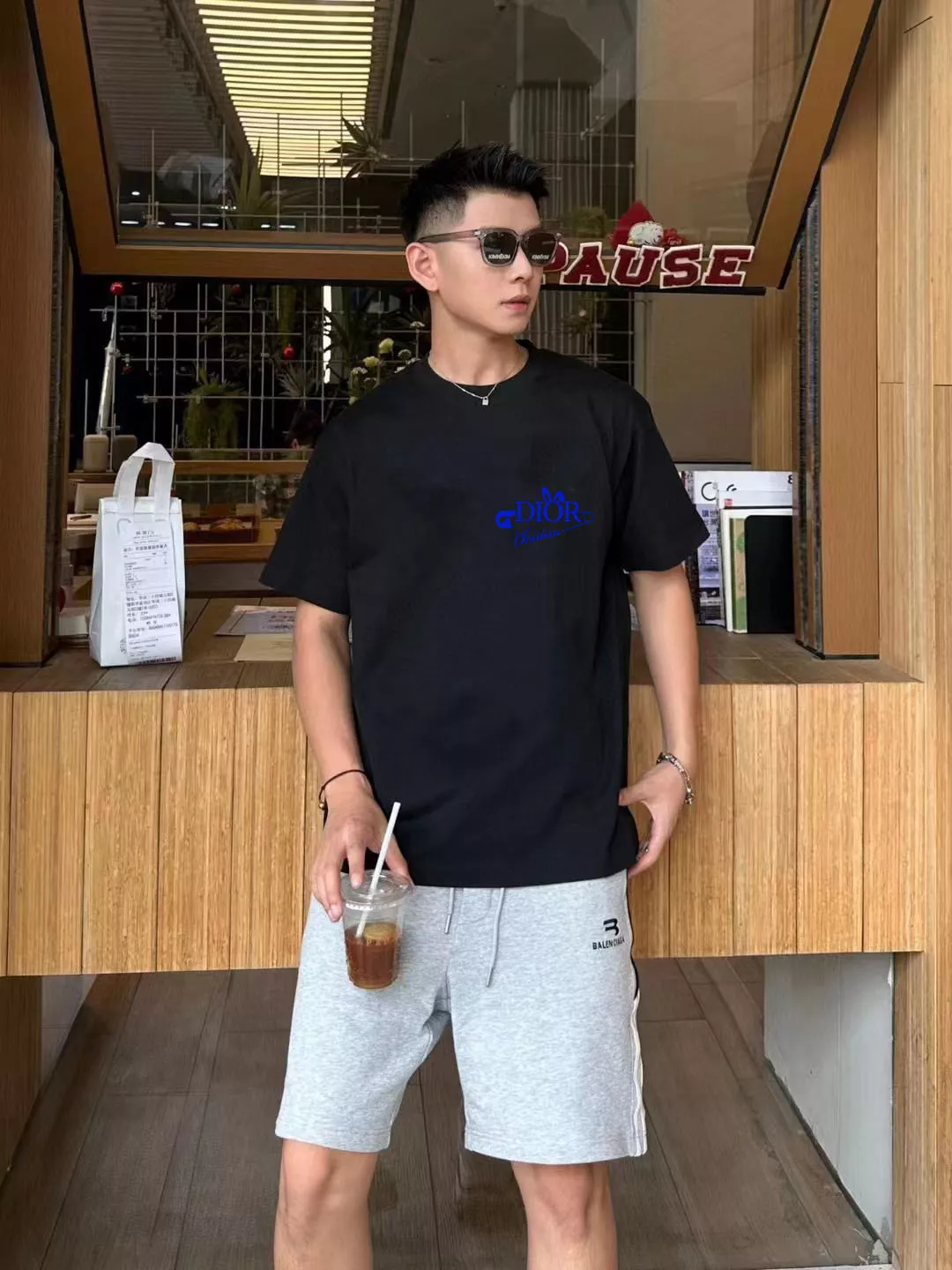 TopPick 4612 Christian Dior T-Shirts Short Sleeved For Unisex