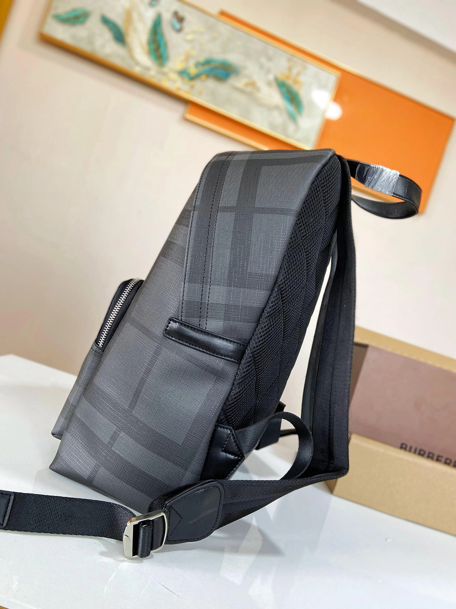 TopPick 473 Burberry AAA Man Backpacks