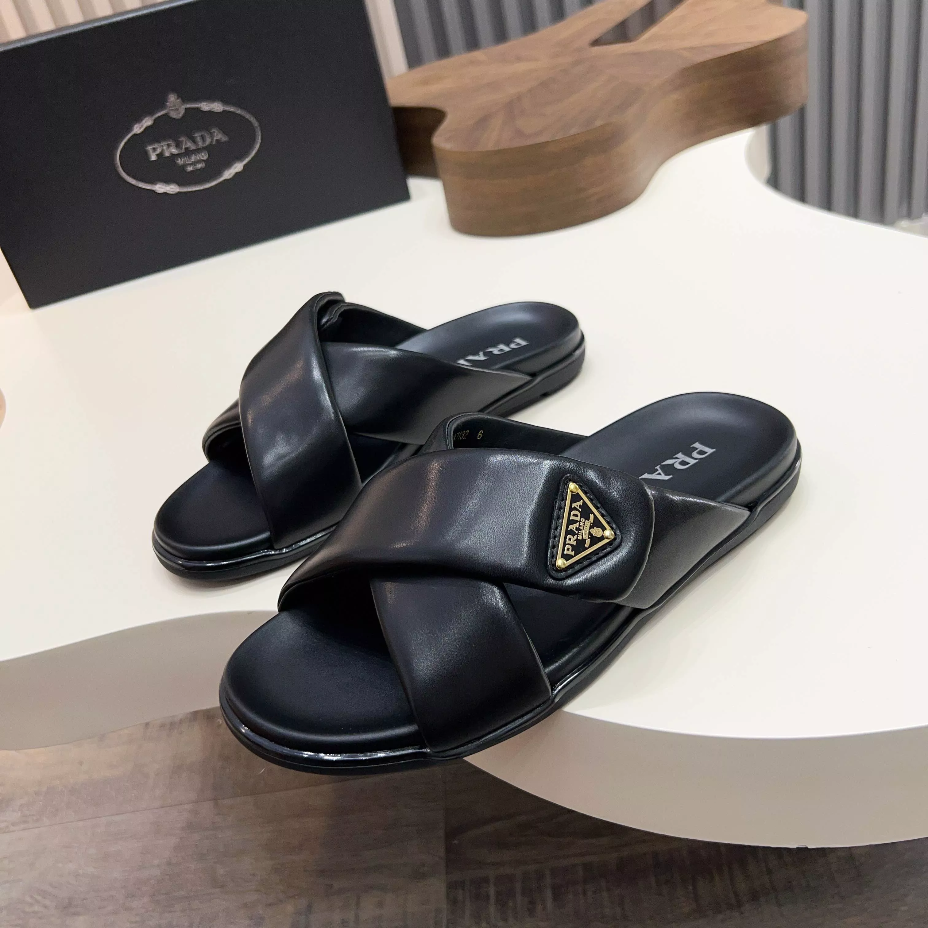 TopPick 4984 Prada Slippers For Men