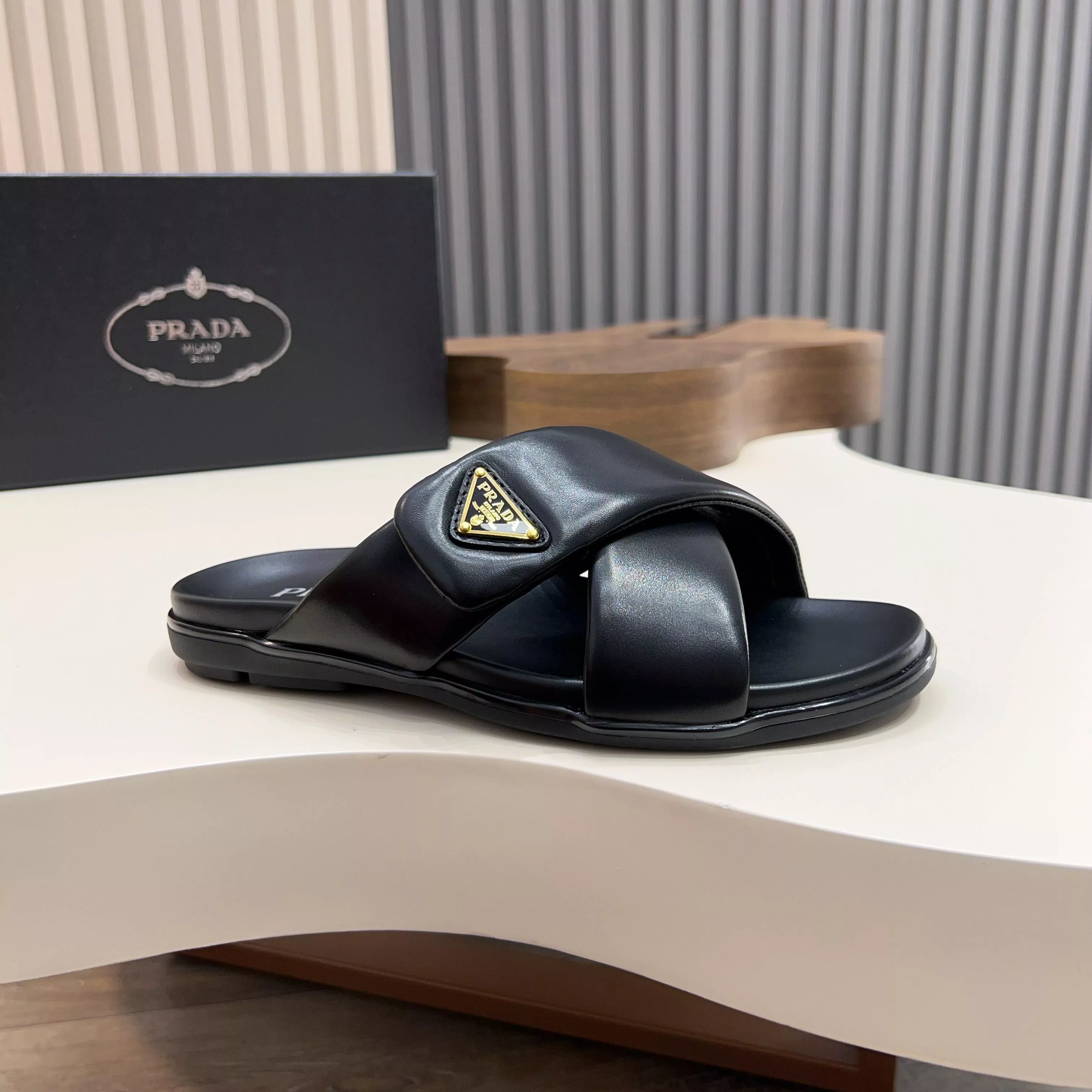 TopPick 4984 Prada Slippers For Men