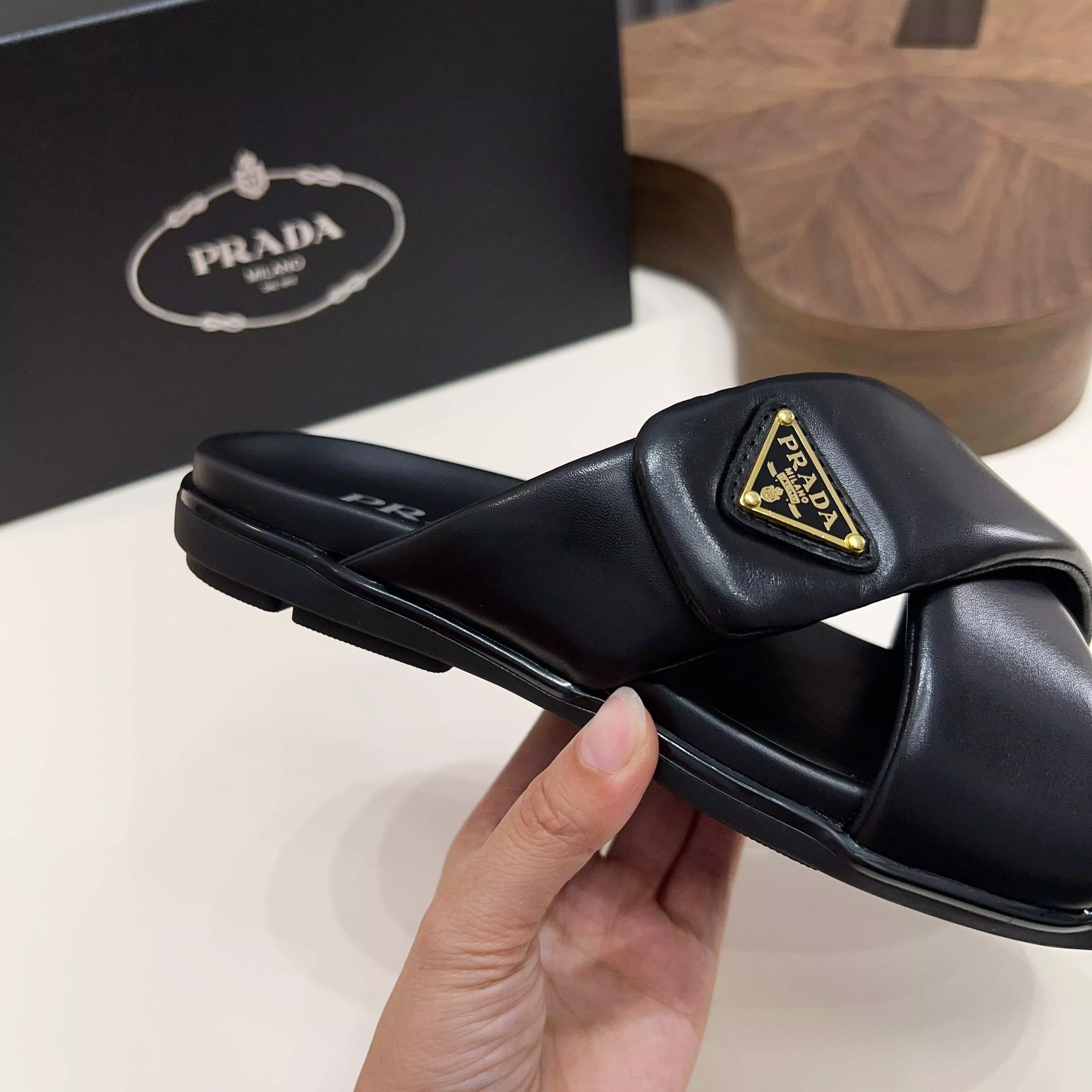 TopPick 4984 Prada Slippers For Men