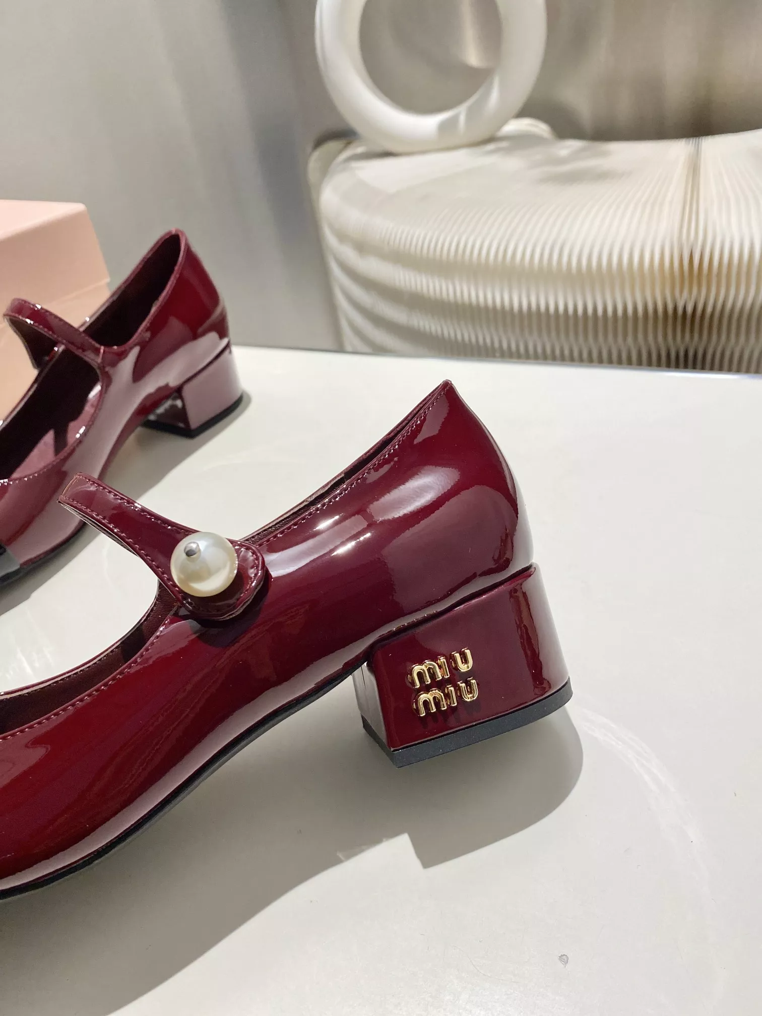 TopPick 5191 MIU MIU High-Heeled Shoes For Women